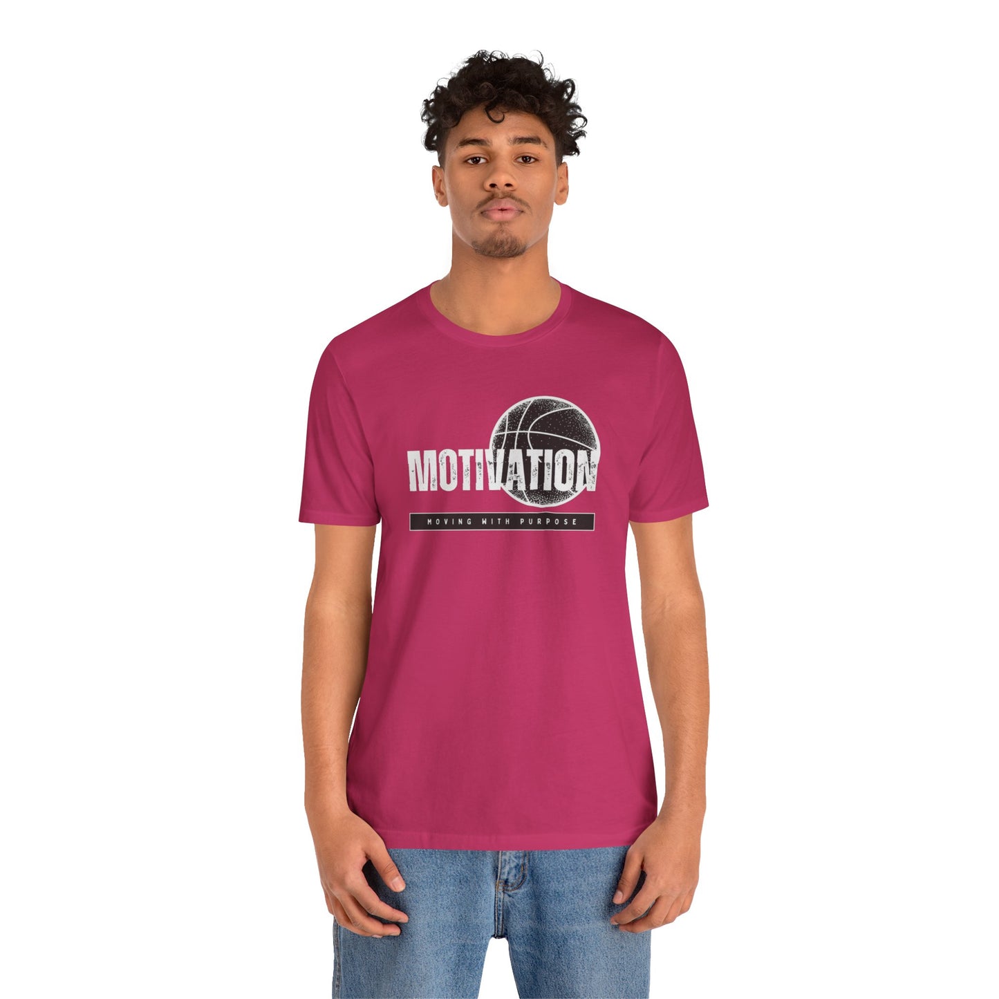 Basketball Motivation Unisex Jersey Short Sleeve Tee