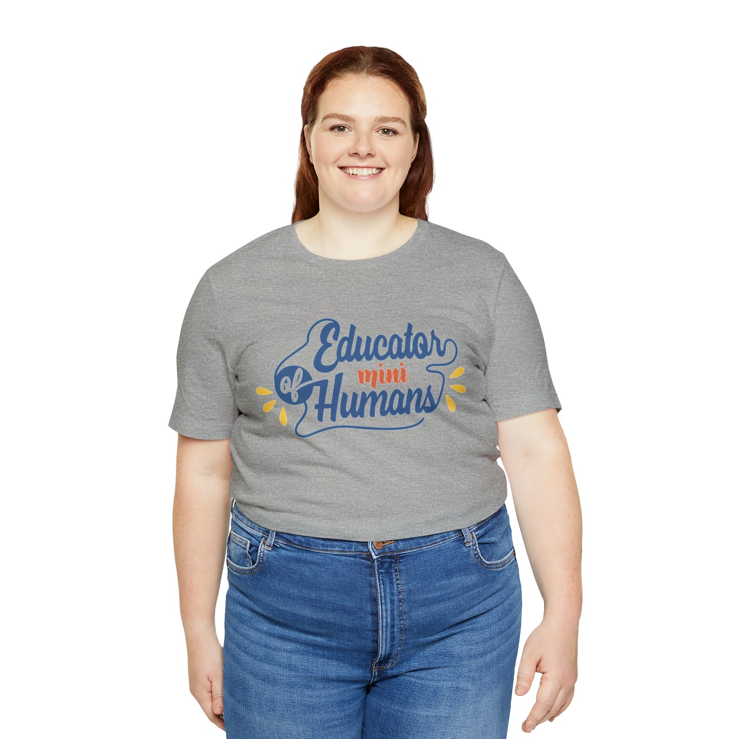 Educator of Little Humans Unisex Jersey Short Sleeve Tee