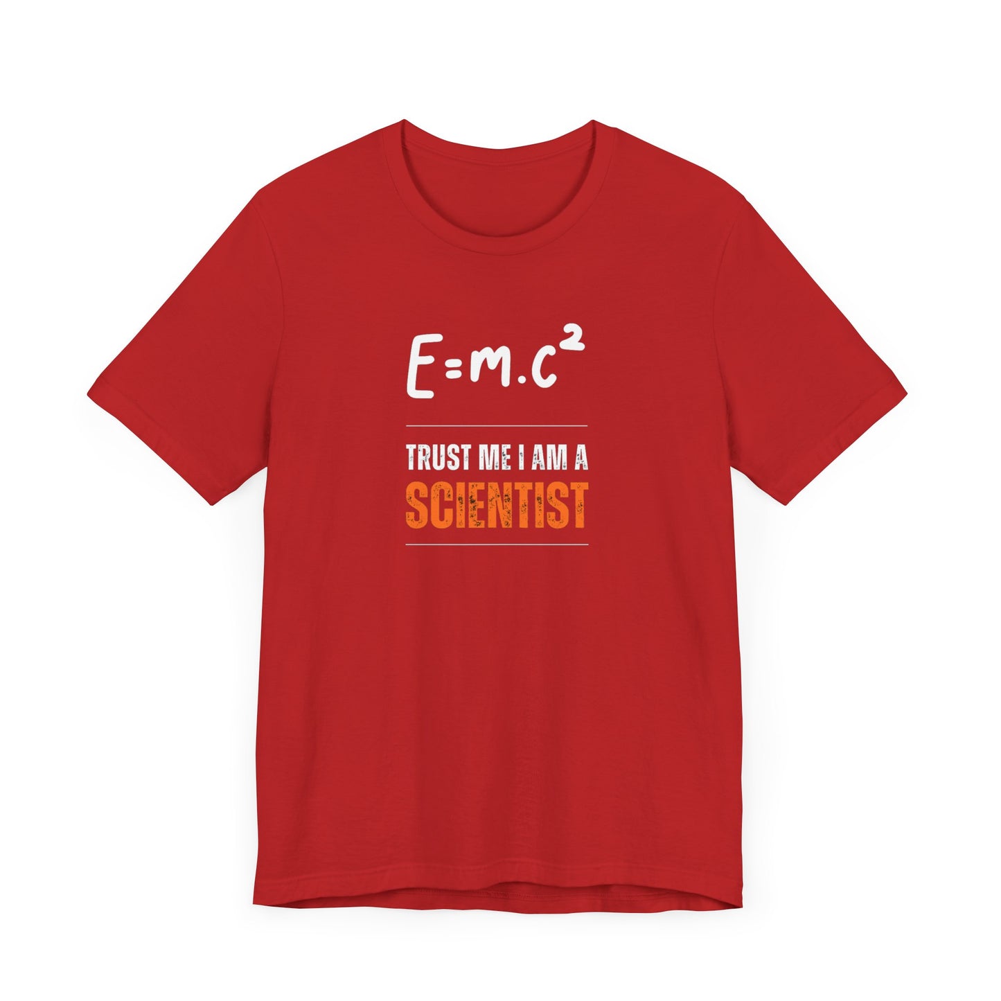 E = m.c Squared Unisex Jersey Short Sleeve Tee