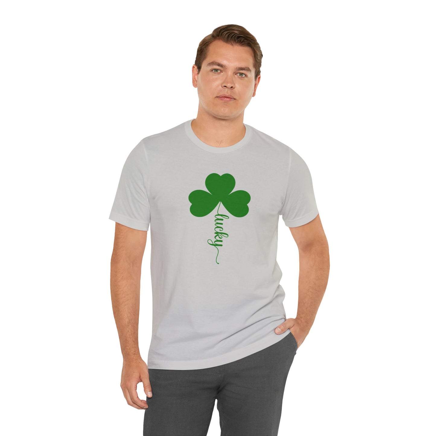 Clover/ Lucky Unisex Jersey Short Sleeve Tee