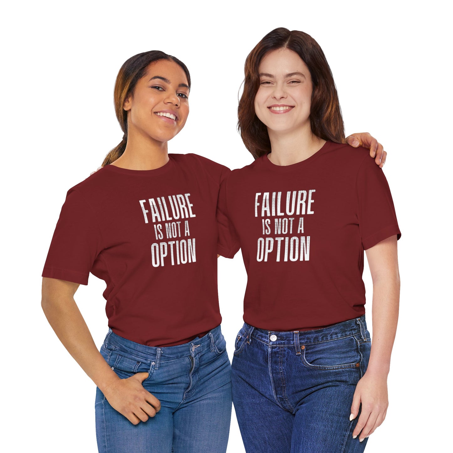 Failure is Not a Option Unisex Jersey Short Sleeve Tee