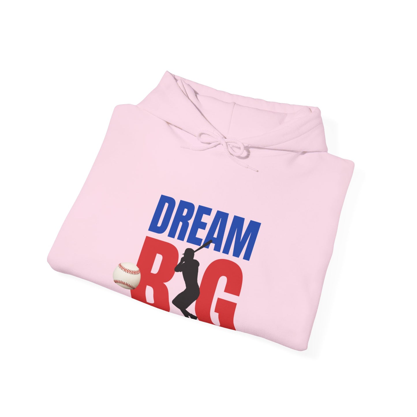 Baseball Dream Big Unisex Heavy Blend™ Hooded Sweatshirt