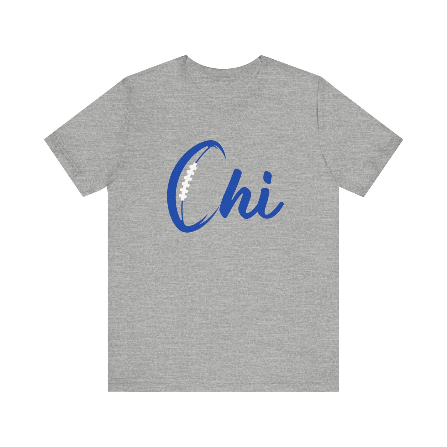 Chi Football / Blue Unisex Jersey Short Sleeve Tee