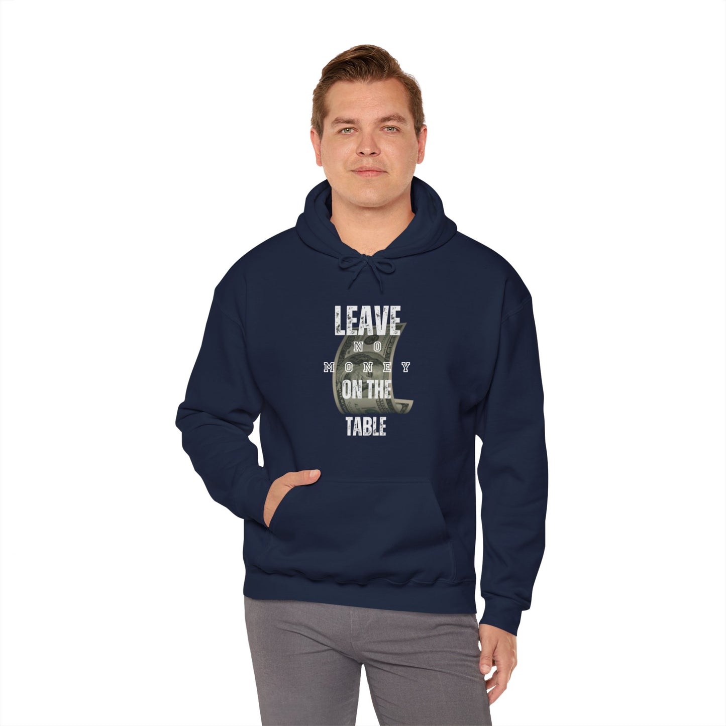 Poker/ Leave No Money on The Table Unisex Heavy Blend™ Hooded Sweatshirt