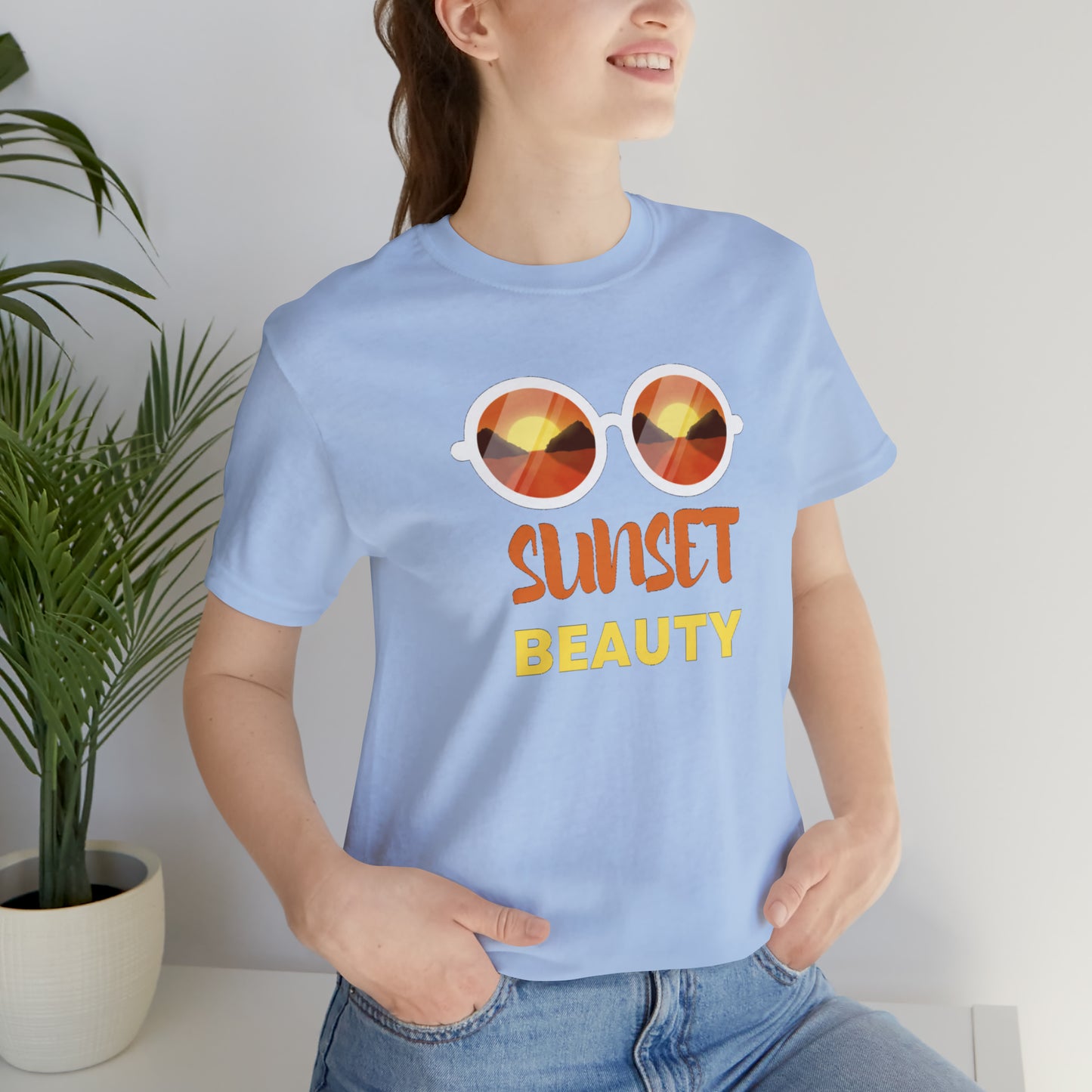 Sunset Beauty Unisex Jersey Short Sleeve Tee