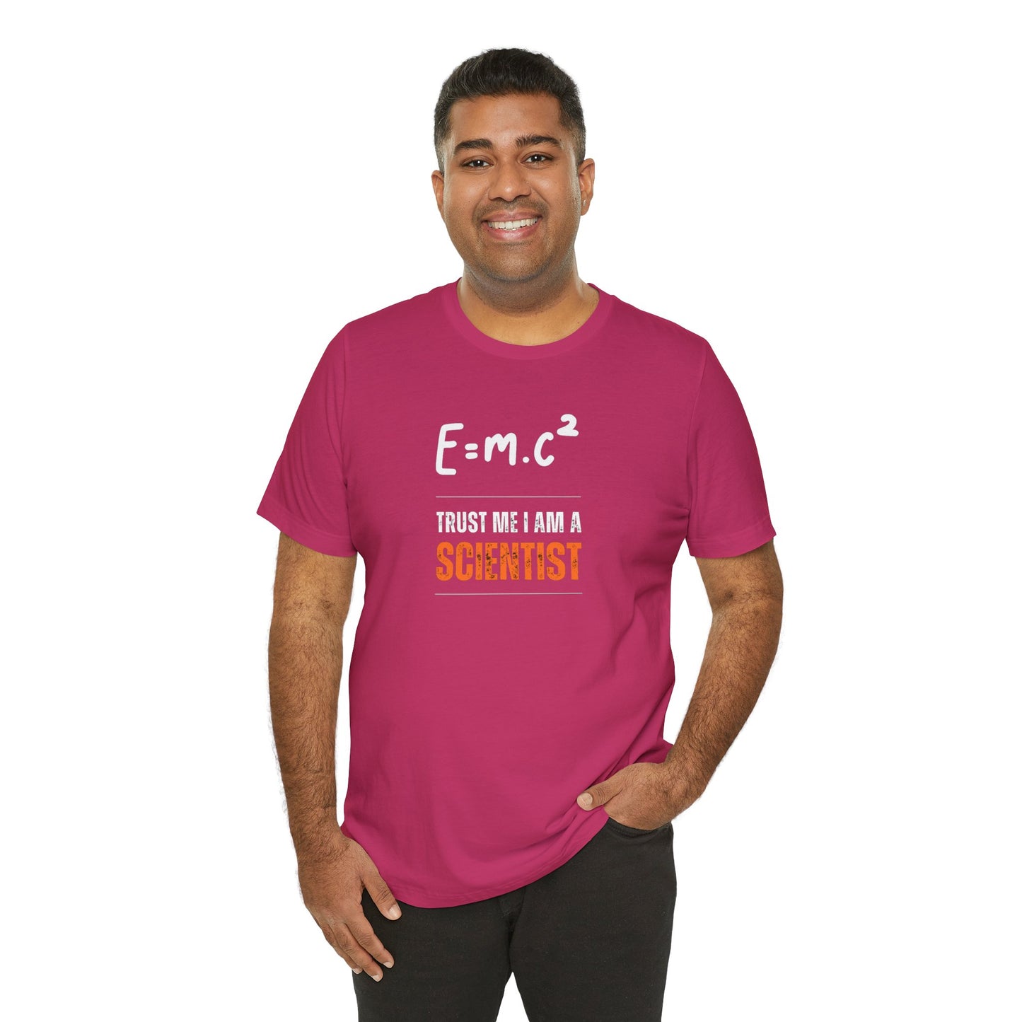 E = m.c Squared Unisex Jersey Short Sleeve Tee