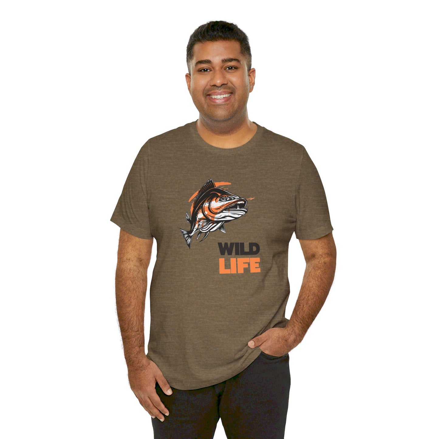 Fishing/ Wild Life Unisex Jersey Short Sleeve Tee