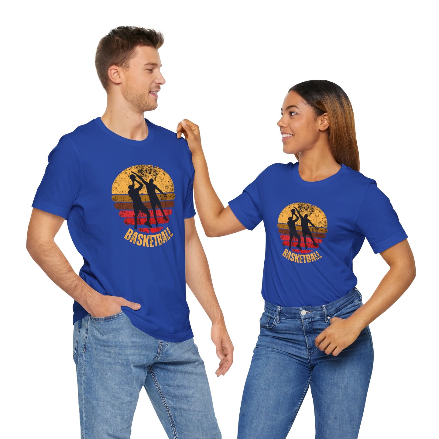 Basketball Unisex Jersey Short Sleeve Tee