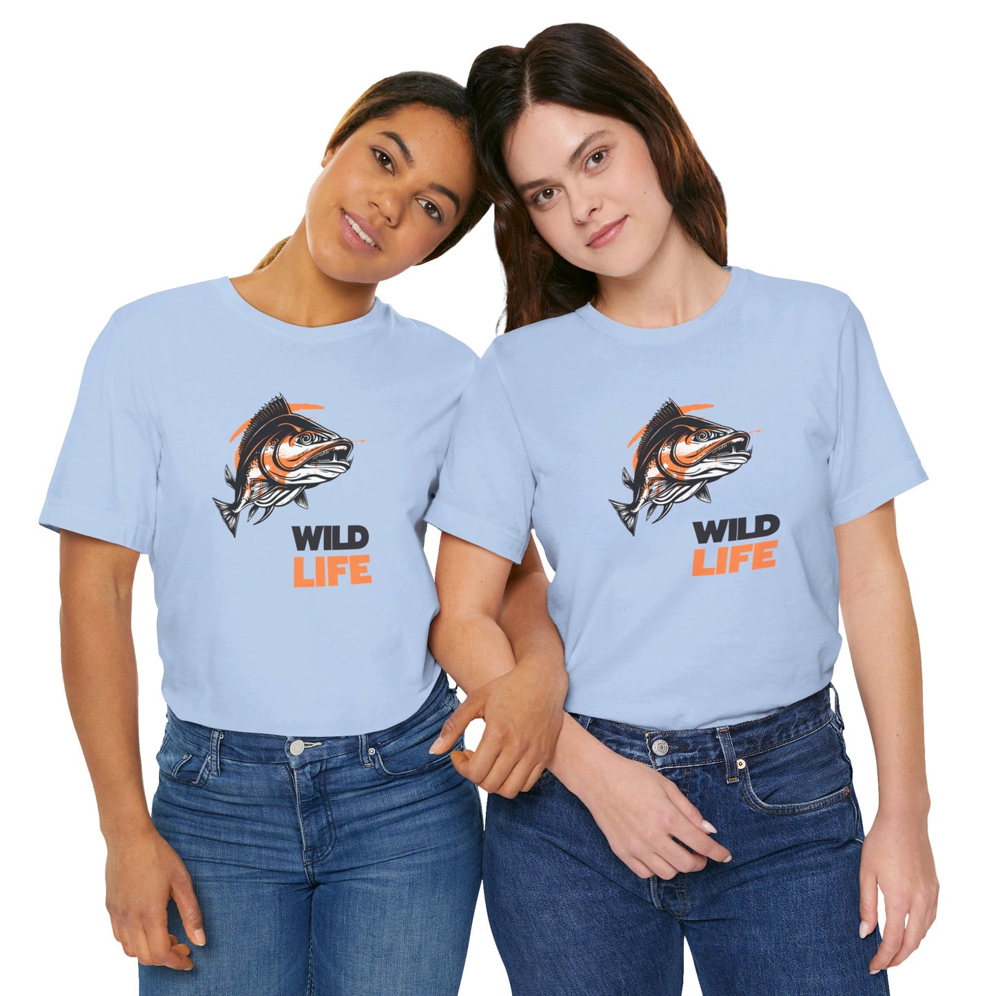 Fishing/ Wild Life Unisex Jersey Short Sleeve Tee