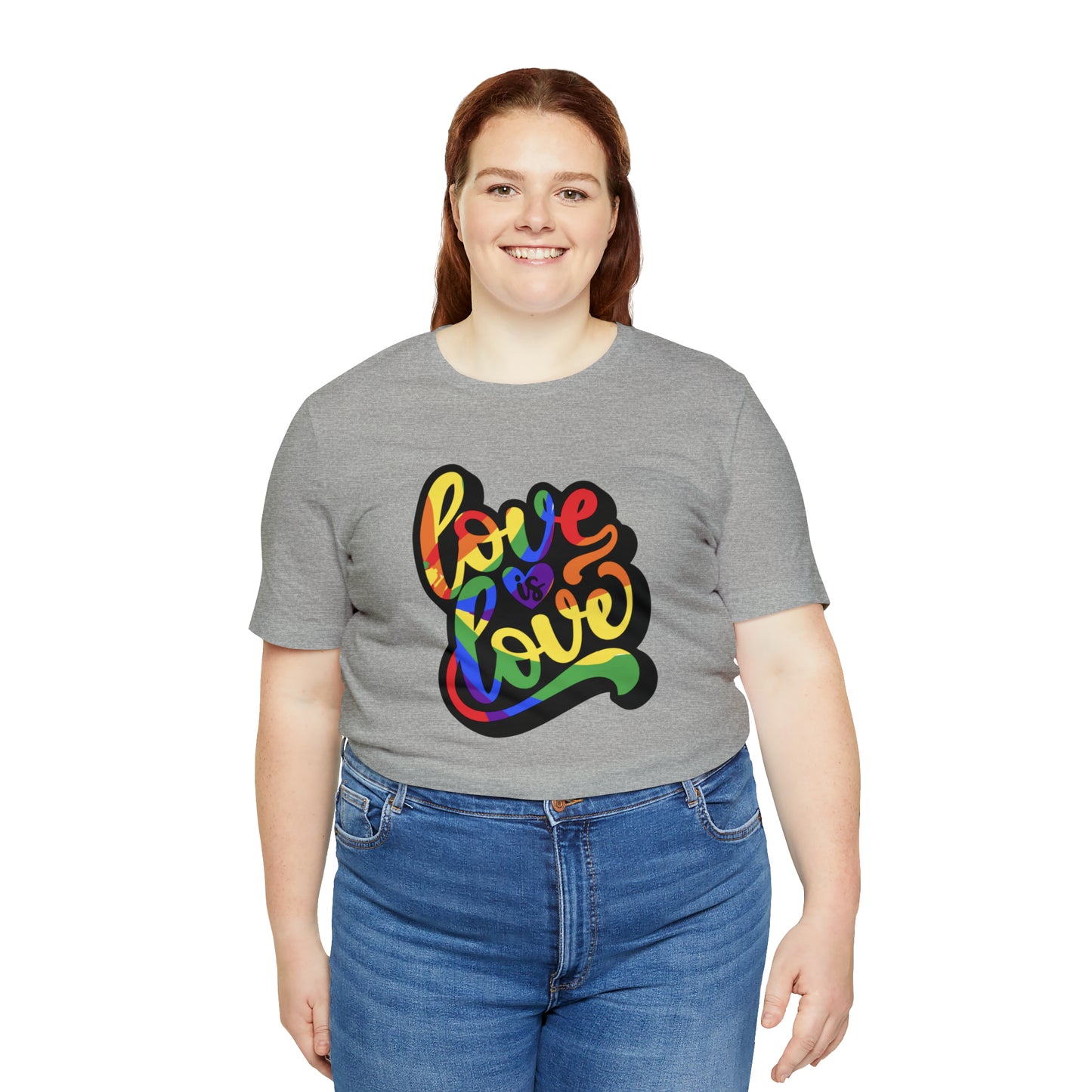 Love Is Love Unisex Jersey Short Sleeve Tee