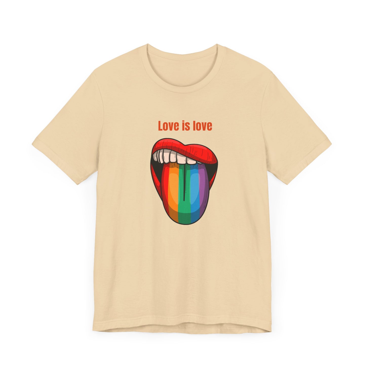 Love Is Love Unisex Jersey Short Sleeve Tee