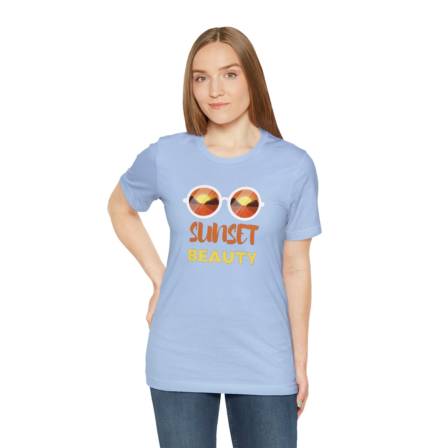 Sunset Beauty Unisex Jersey Short Sleeve Tee