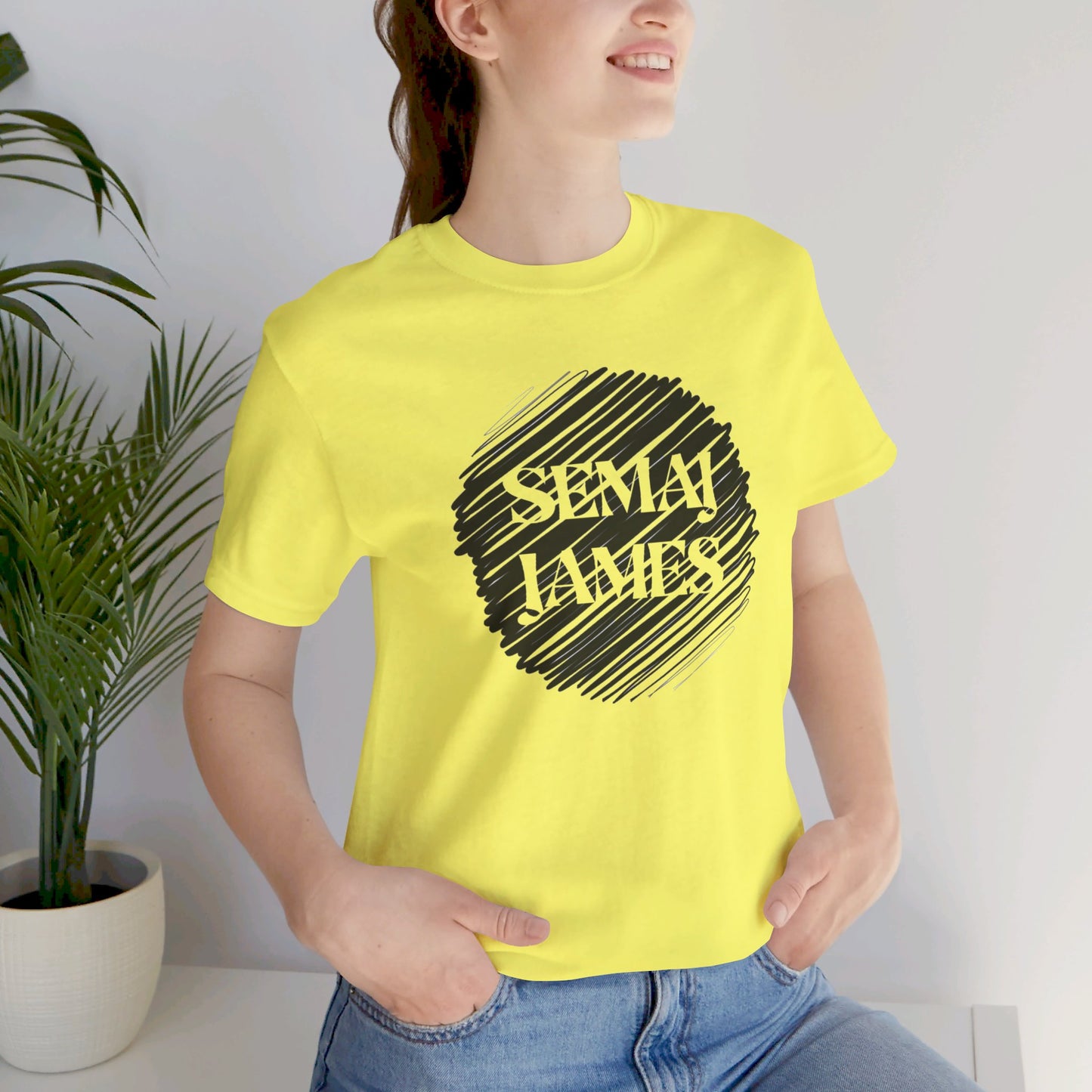 Semaj James Unisex Jersey Short Sleeve Tee