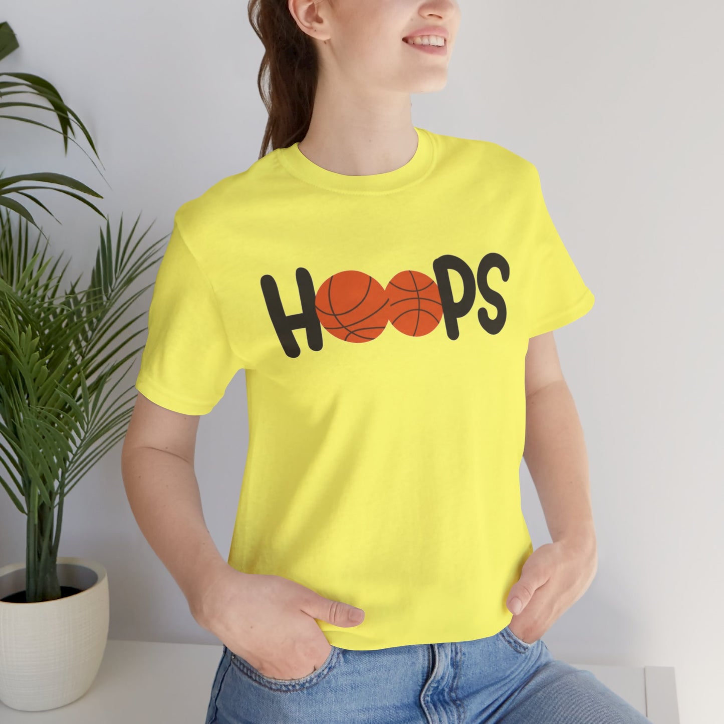 Hoops Unisex Jersey Short Sleeve Tee