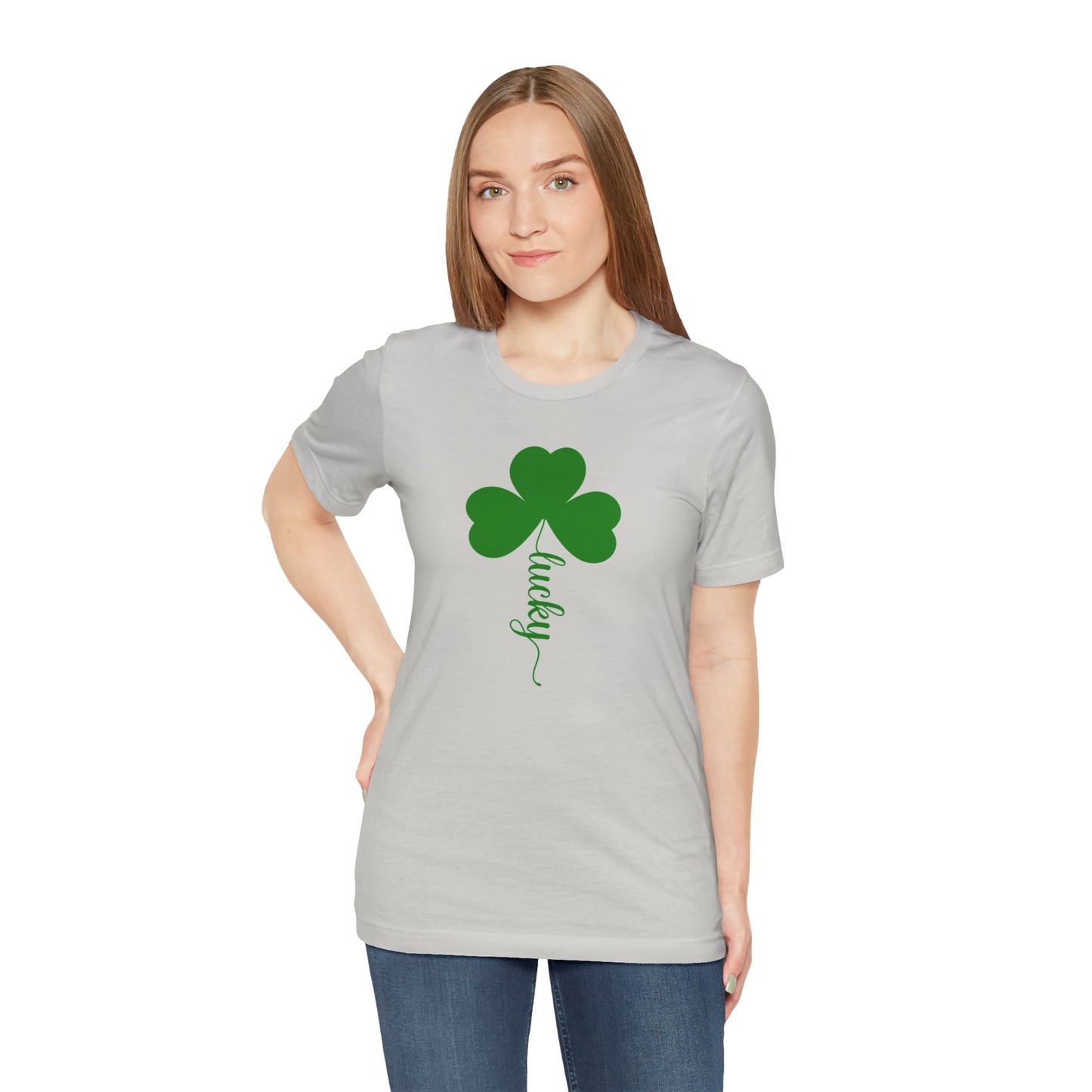 Clover/ Lucky Unisex Jersey Short Sleeve Tee