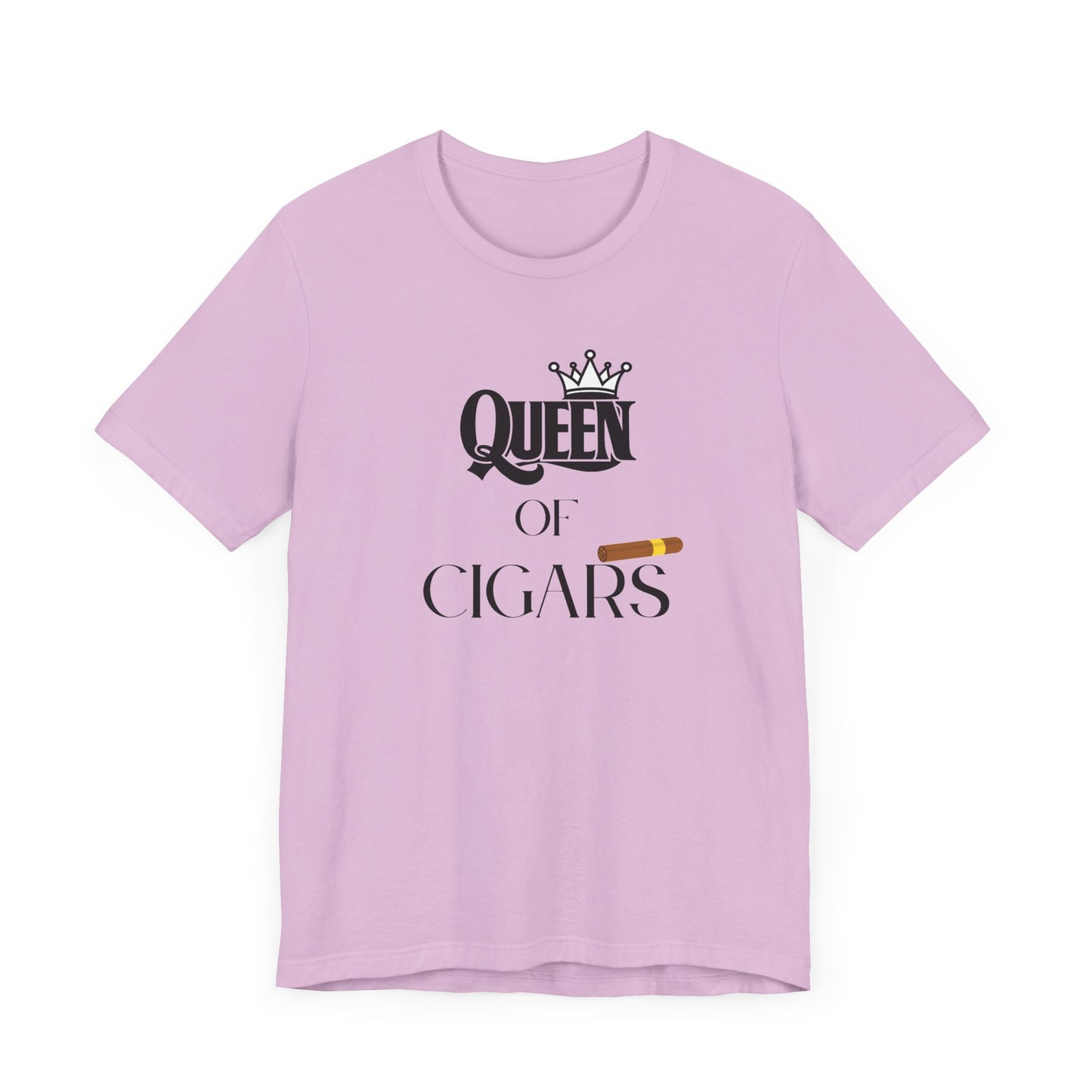 Cigars/ Queen of Cigars Unisex Jersey Short Sleeve Tee