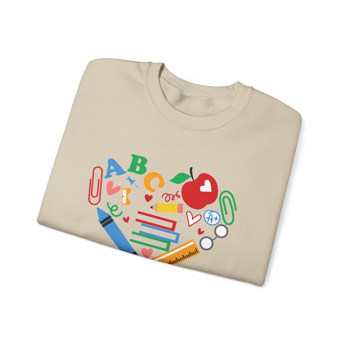 A,B,C Unisex Heavy Blend™ Crewneck Sweatshirt