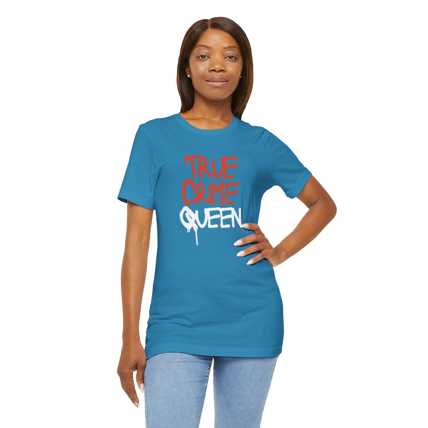 True Crime Queen Unisex Jersey Short Sleeve Tee