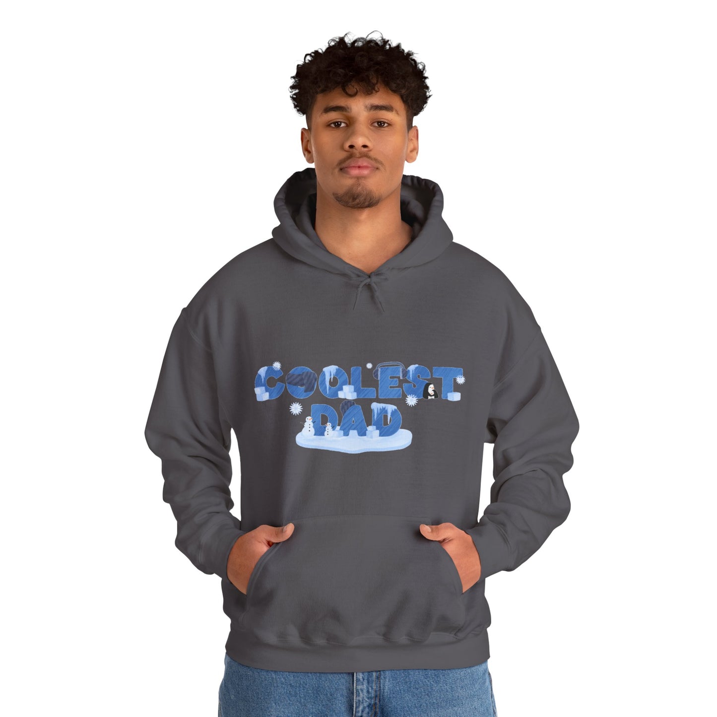 Dad/ Coolest Dad Unisex Heavy Blend™ Hooded Sweatshirt