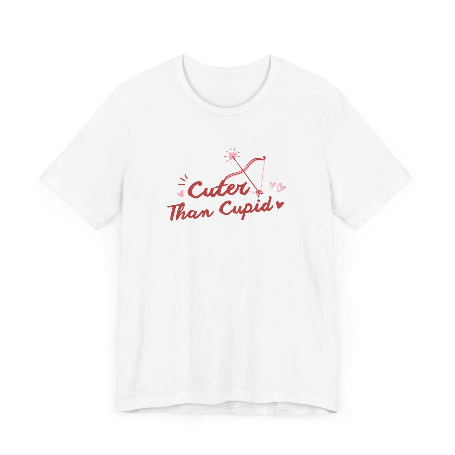 Cuter Than Cupid Unisex Jersey Short Sleeve Tee