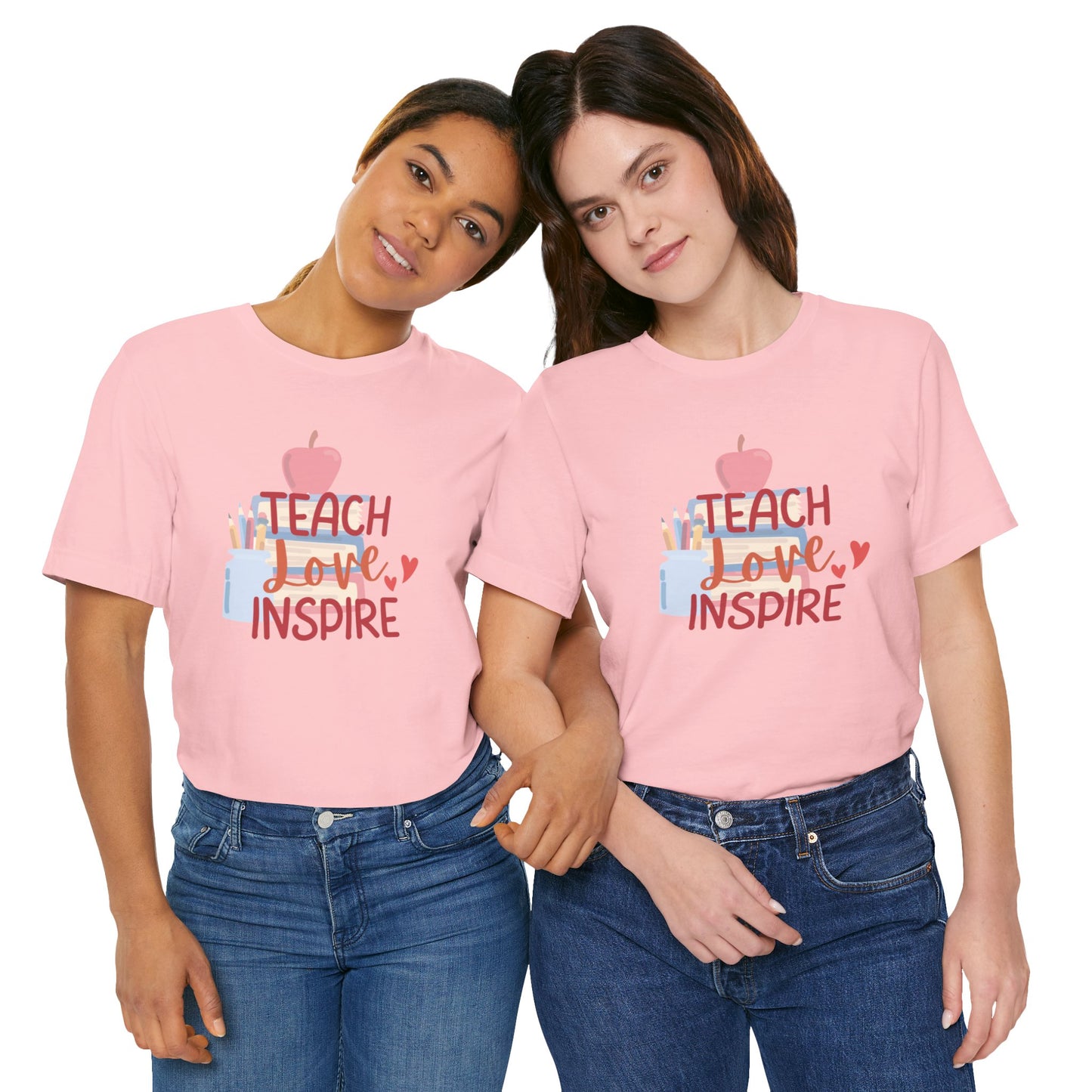 Teach Love Inspire Unisex Jersey Short Sleeve Tee