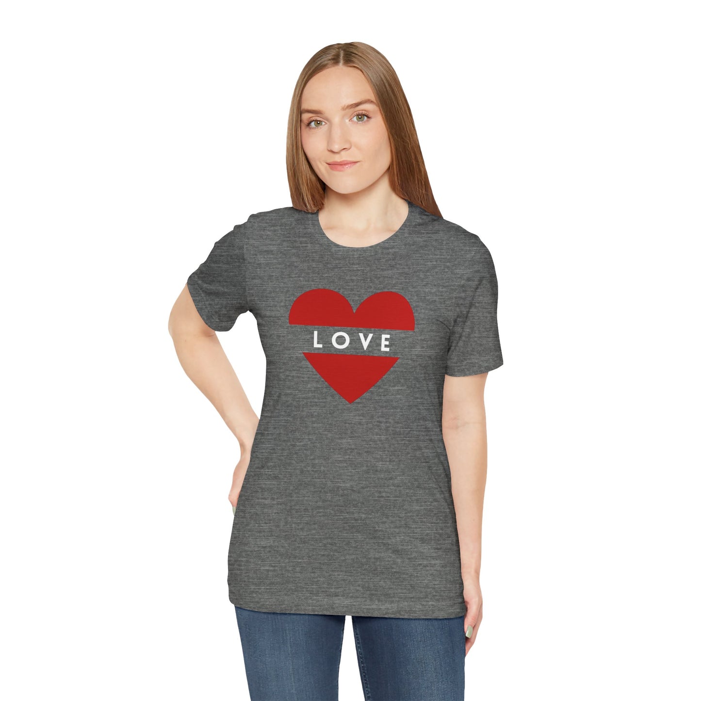 Love Unisex Jersey Short Sleeve Tee