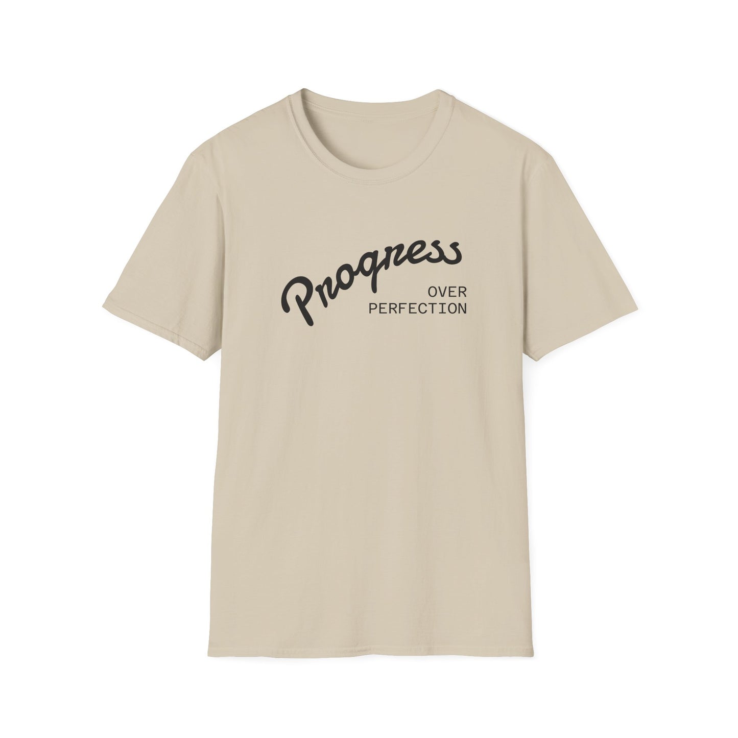 Progress Over Perfection Unisex Softstyle T-Shirt