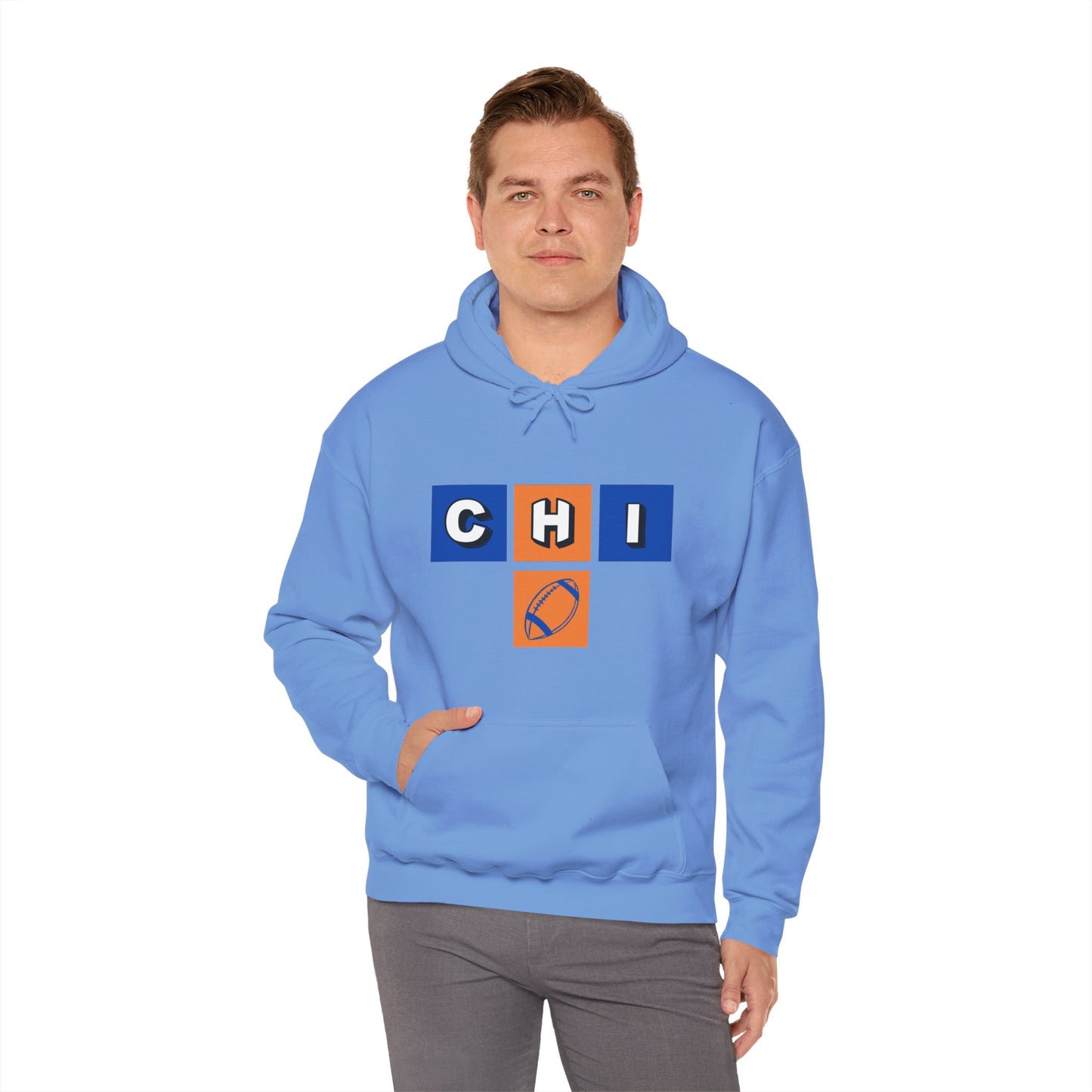 Chi Football Unisex Heavy Blend™ Hooded Sweatshirt