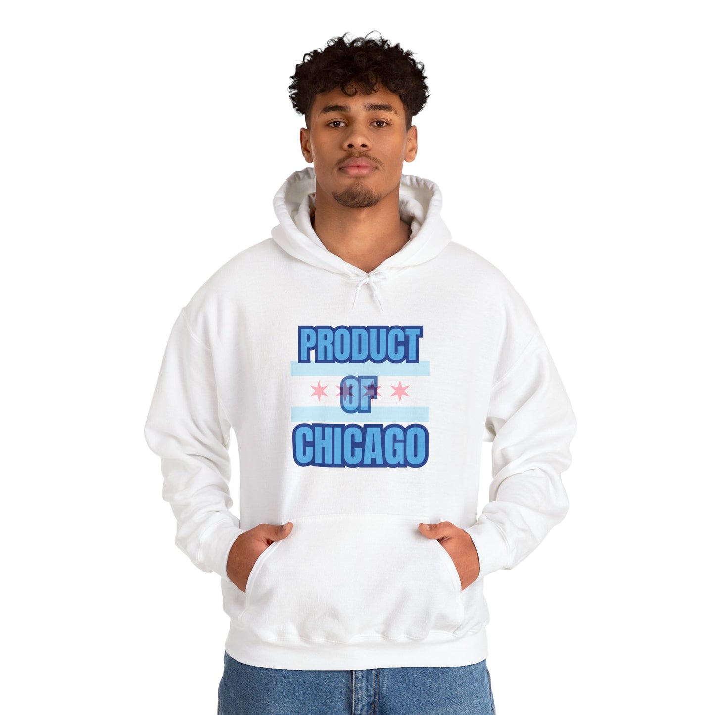 Product Of Chicago Unisex Heavy Blend™ Hooded Sweatshirt