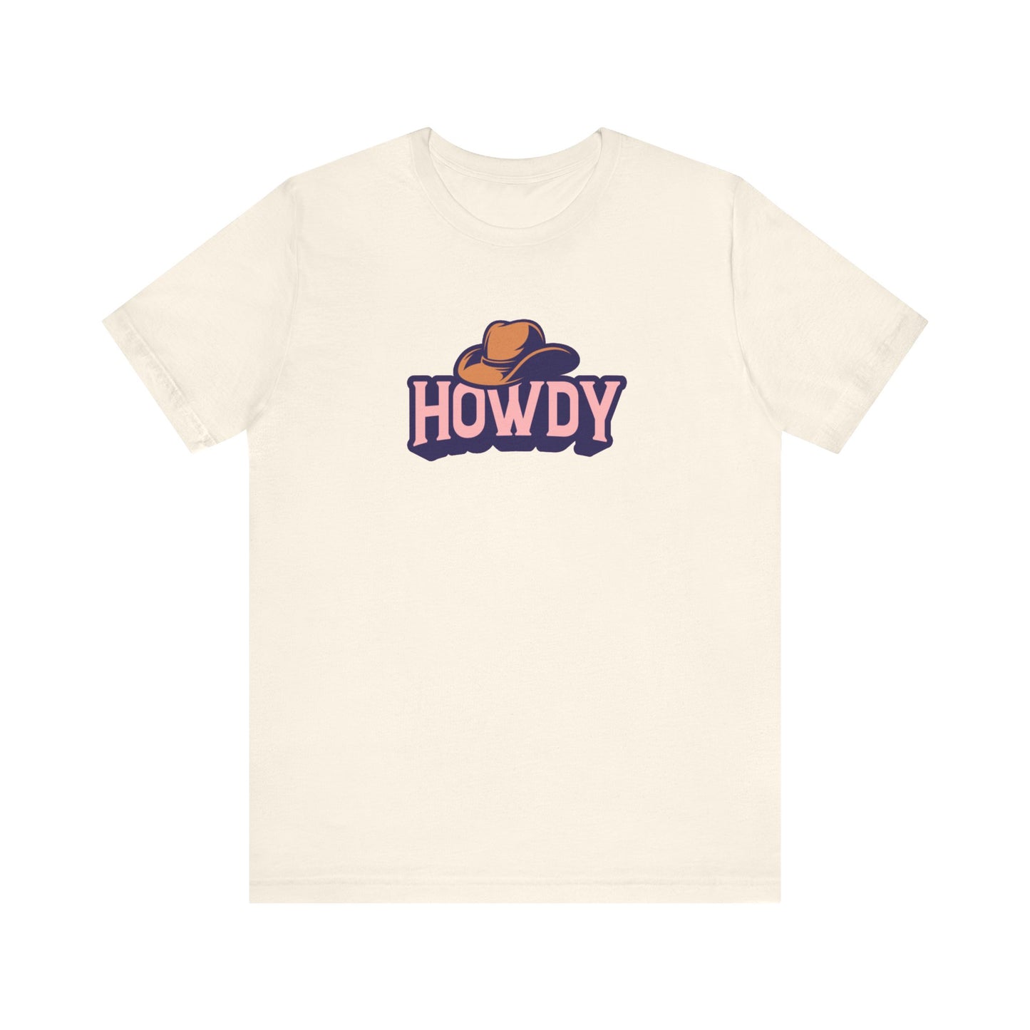 Howdy Unisex Jersey Short Sleeve Tee