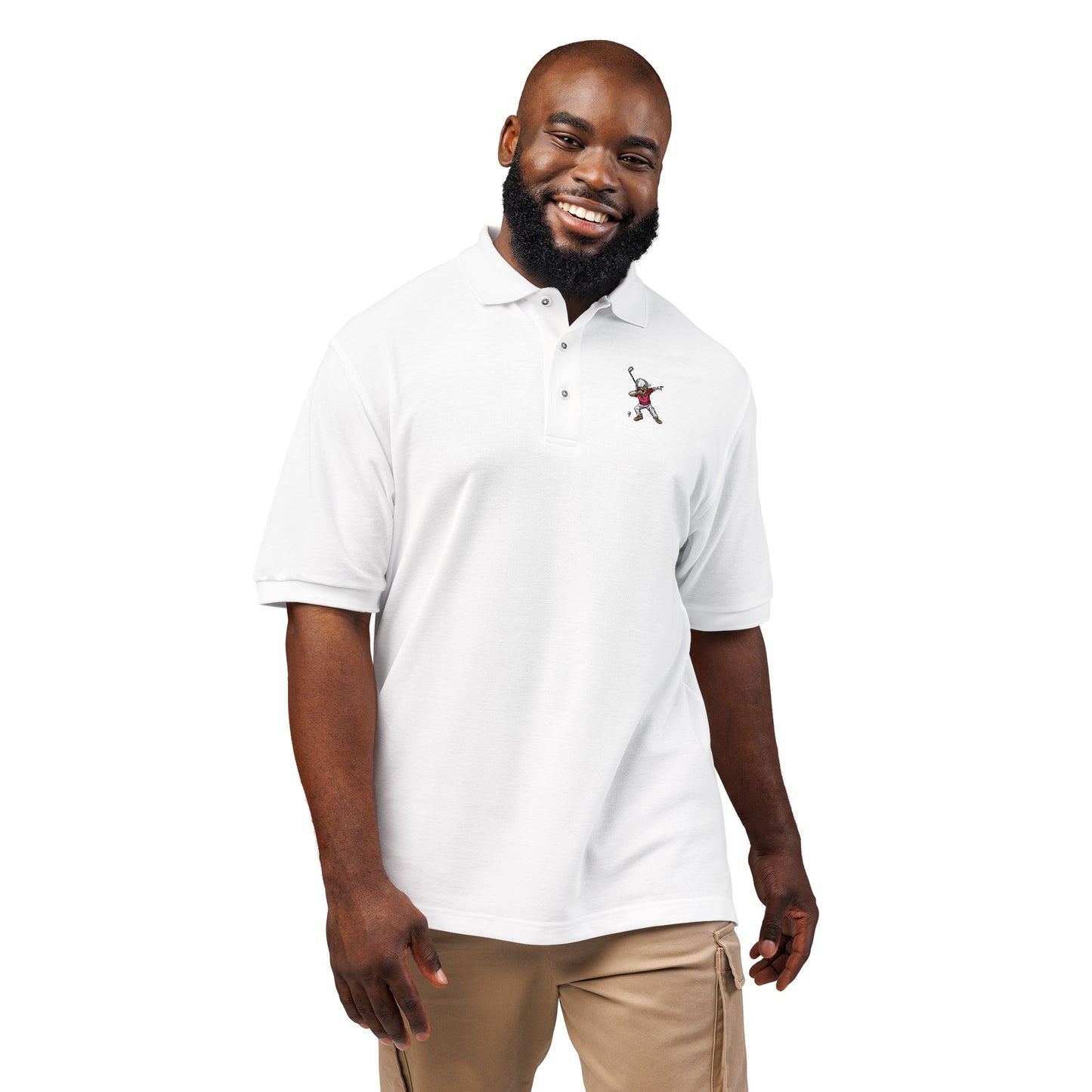 Golf Guy Unisex Polo Shirt (Embroidery)