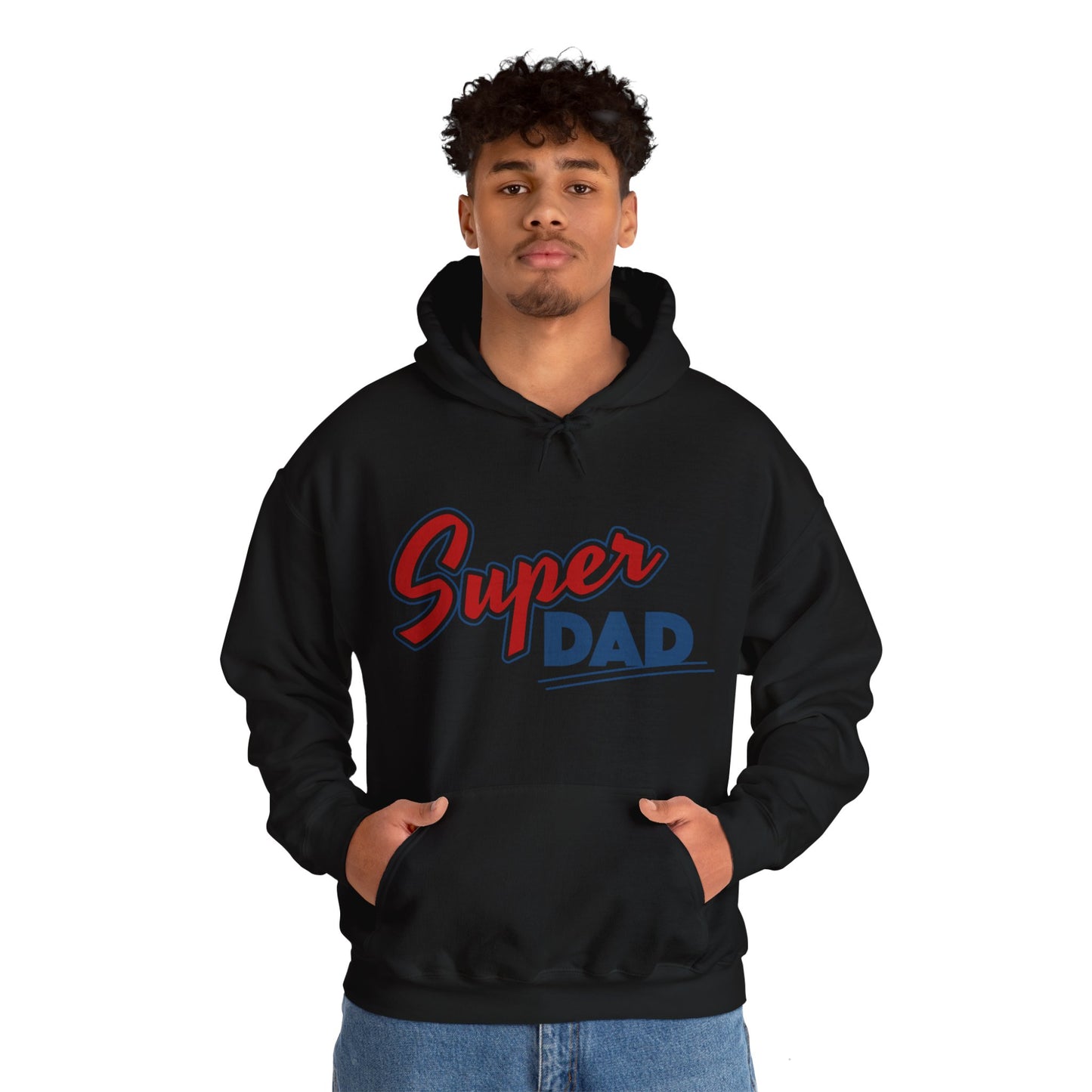 Super Dad Unisex Heavy Blend™ Hooded Sweatshirt