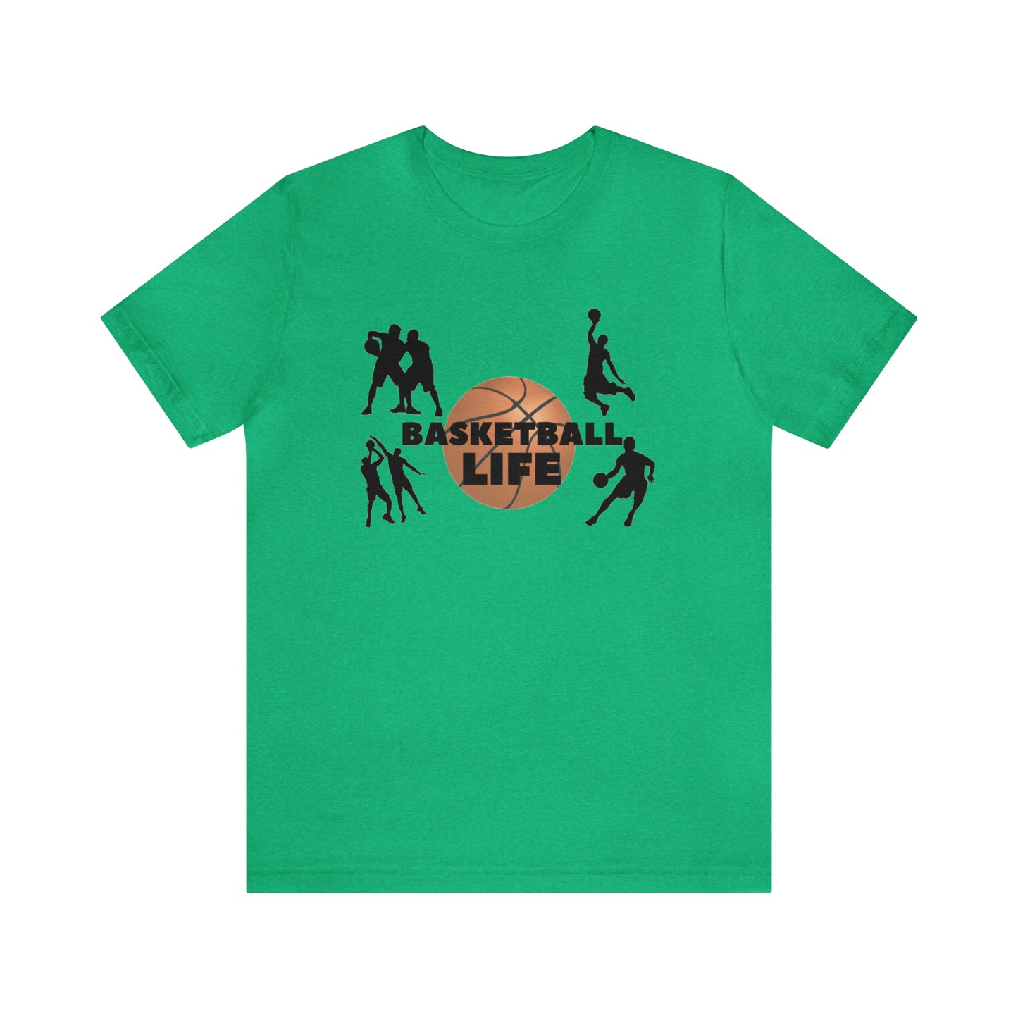 Basketball Life Unisex Jersey Short Sleeve Tee