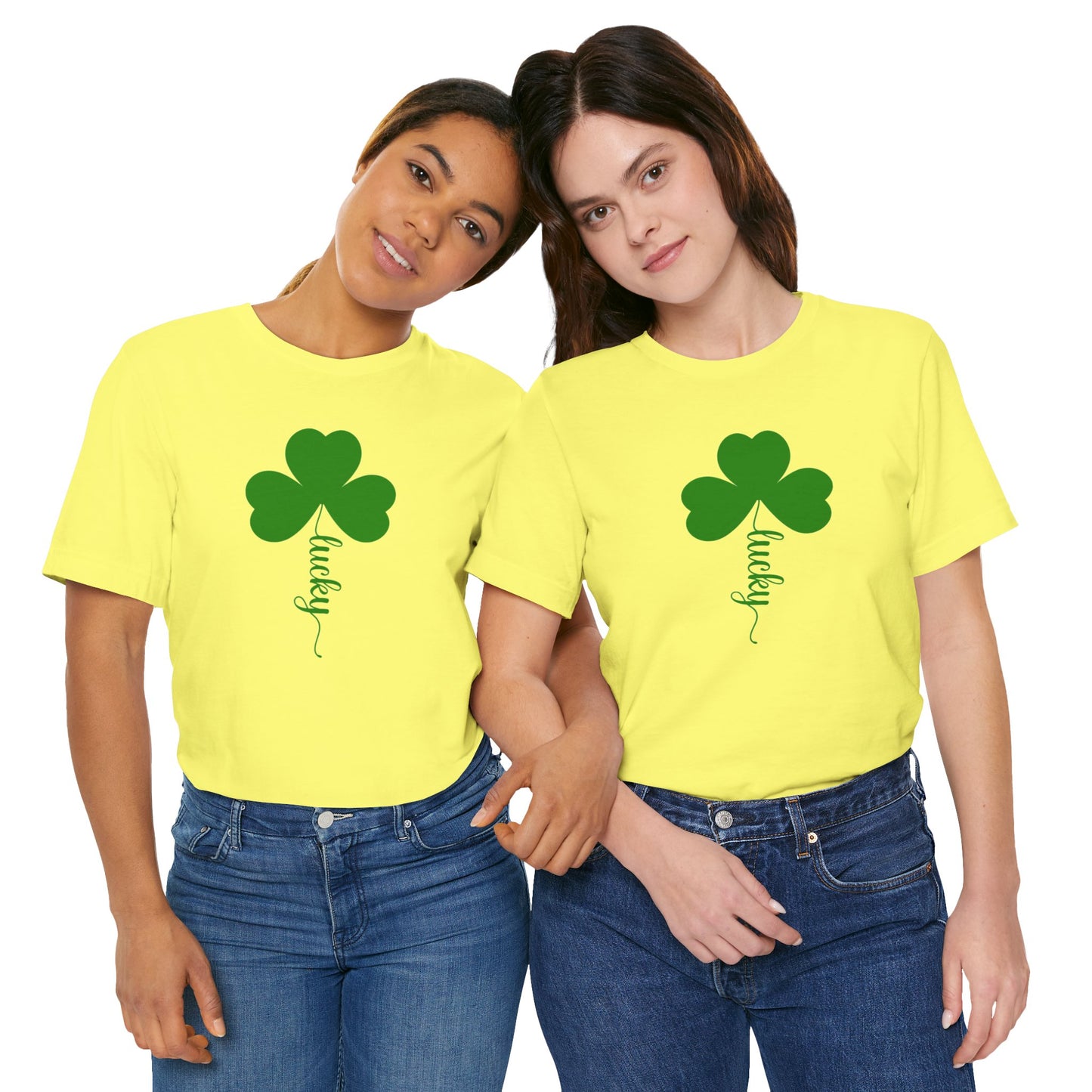 Clover/ Lucky Unisex Jersey Short Sleeve Tee