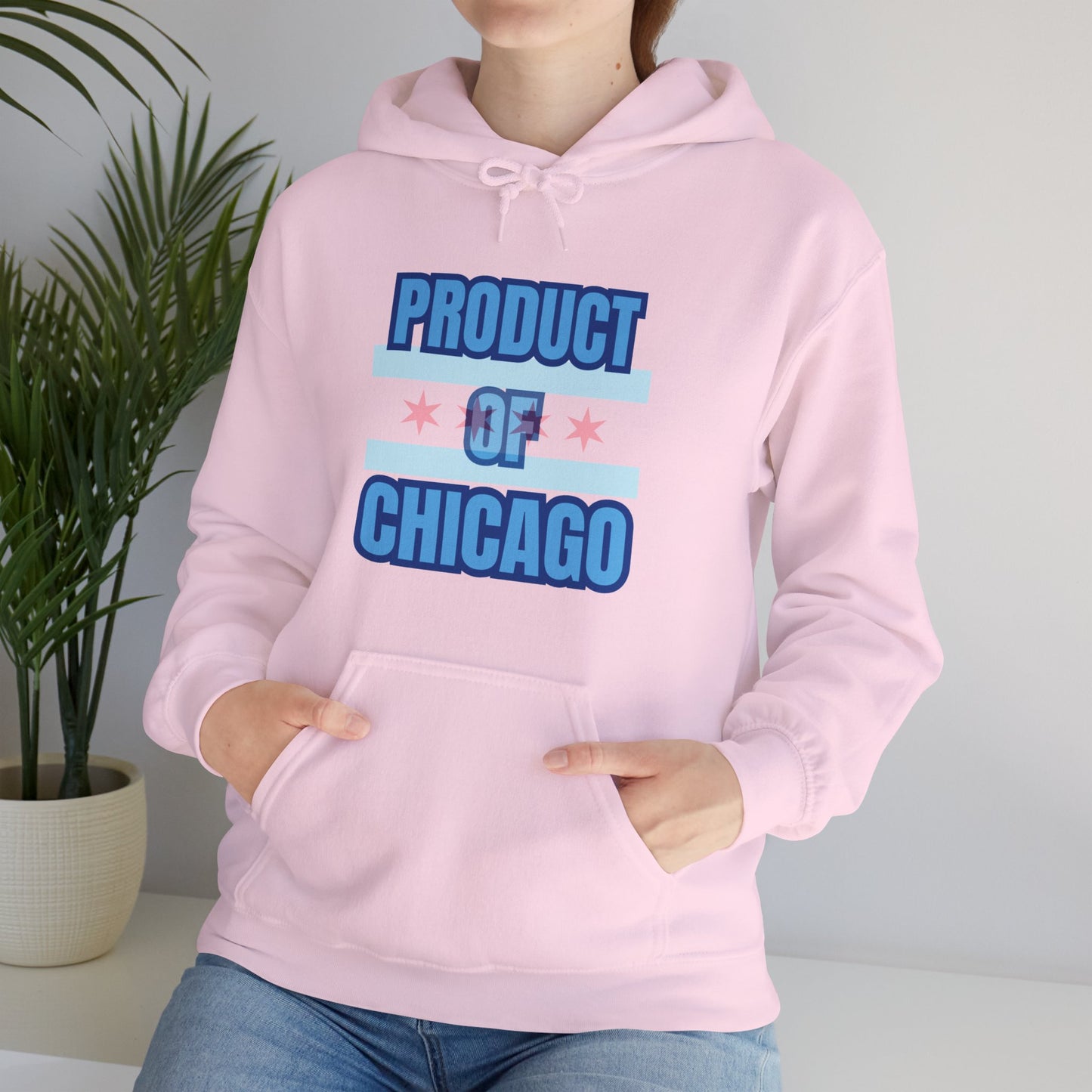 Product Of Chicago Unisex Heavy Blend™ Hooded Sweatshirt