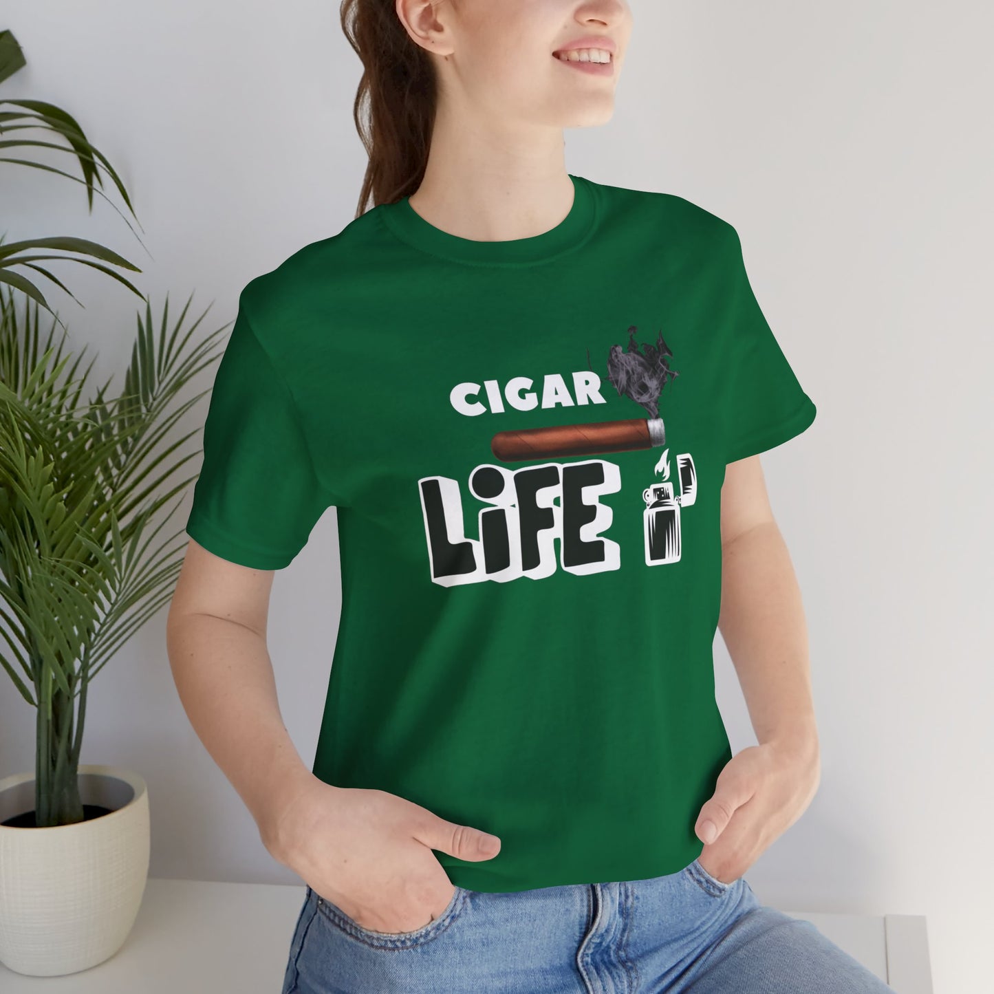 Cigar Life Unisex Jersey Short Sleeve Tee