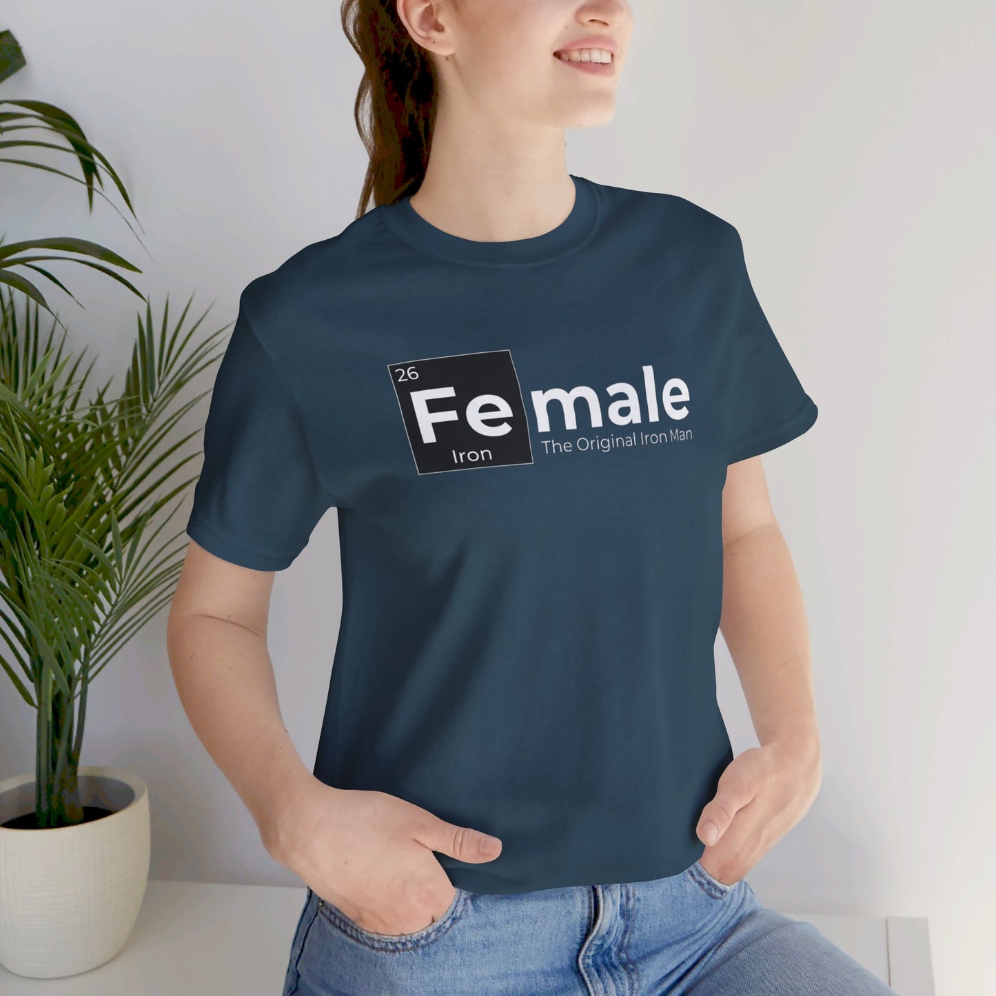 Female Unisex Jersey Short Sleeve Tee