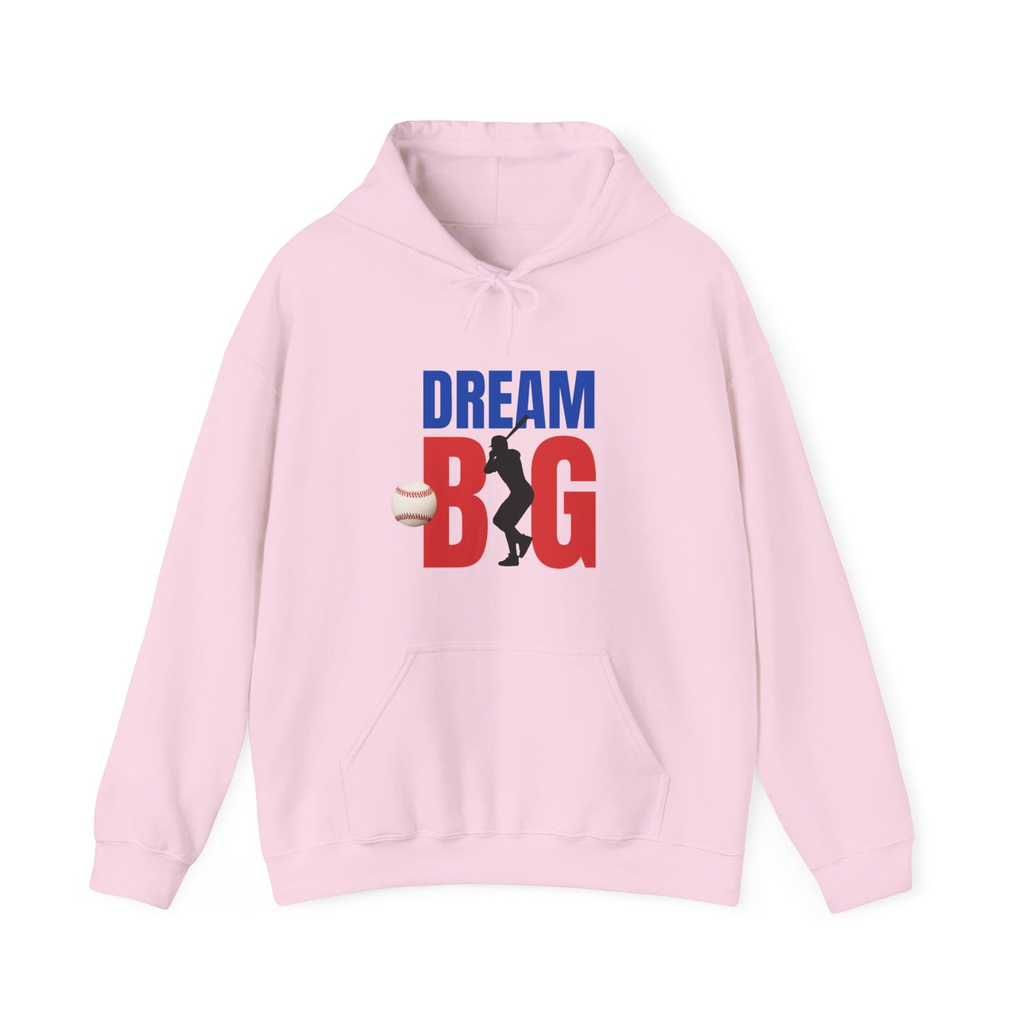 Baseball Dream Big Unisex Heavy Blend™ Hooded Sweatshirt