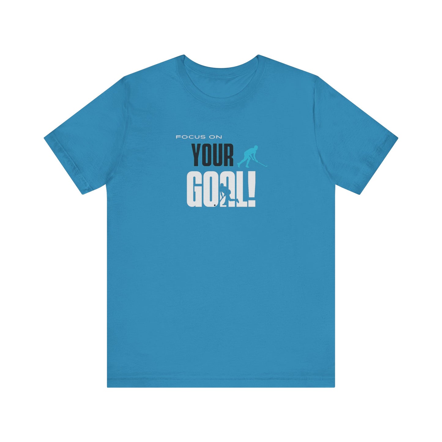 Focus On Your Goal Unisex Jersey Short Sleeve Tee