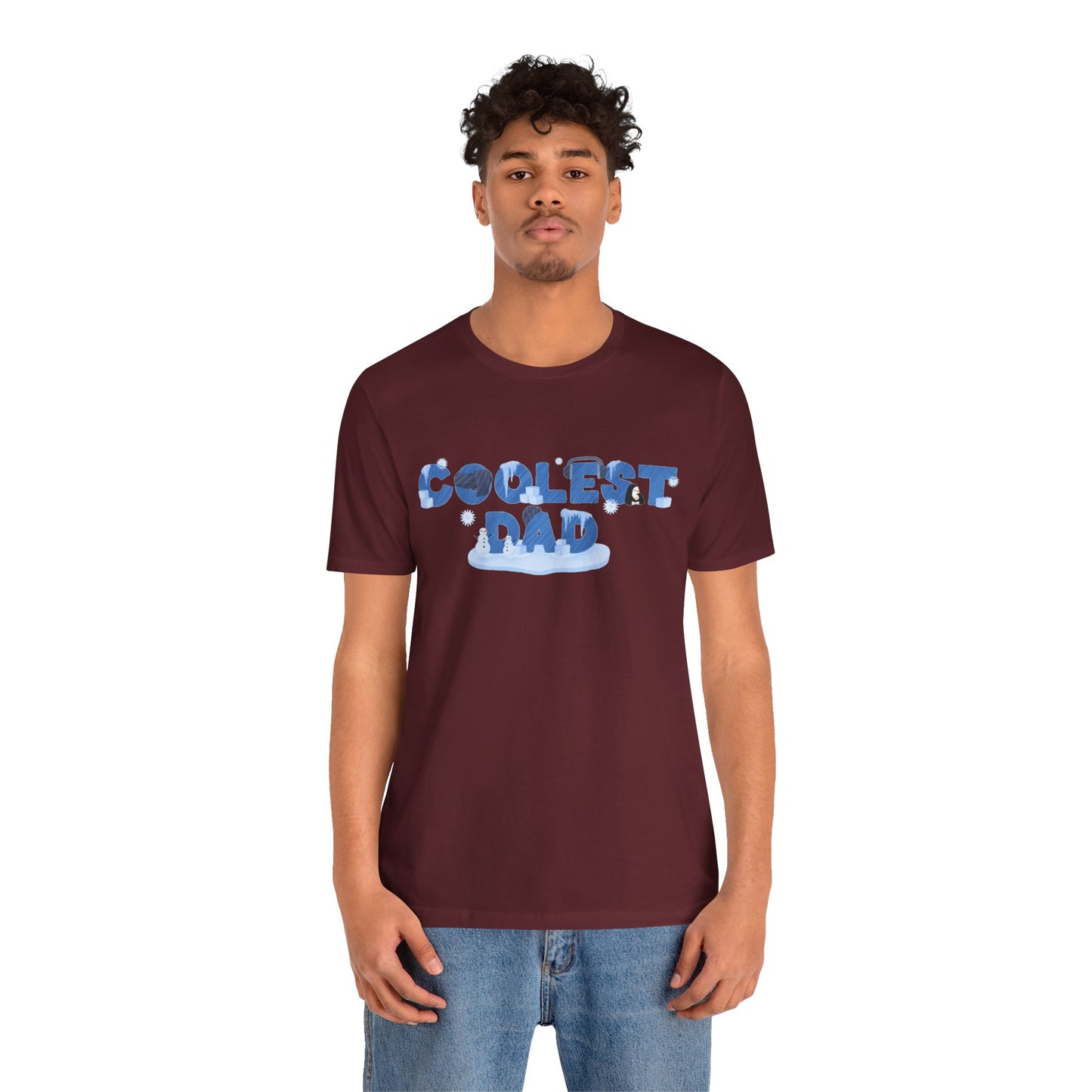 Dad/ Coolest Dad Unisex Jersey Short Sleeve Tee