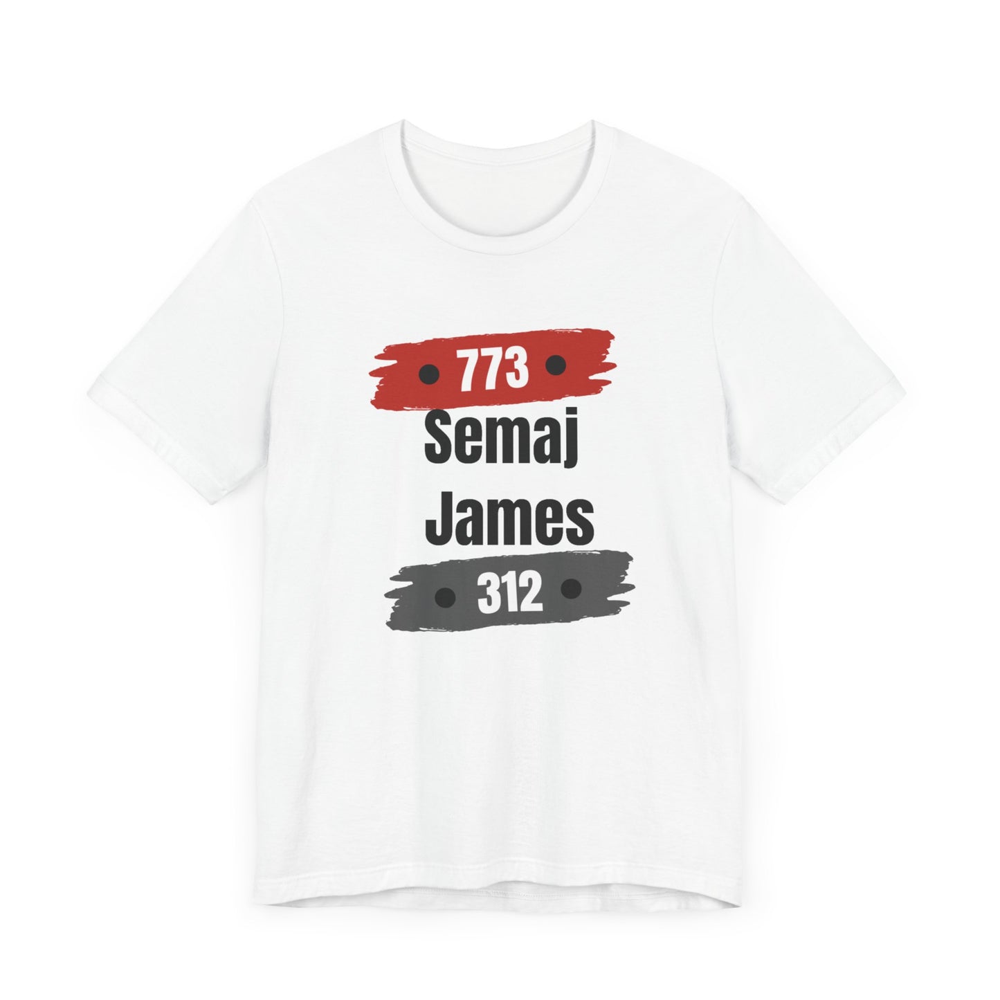 Semaj James 773/312 Unisex Short Sleeve Tee