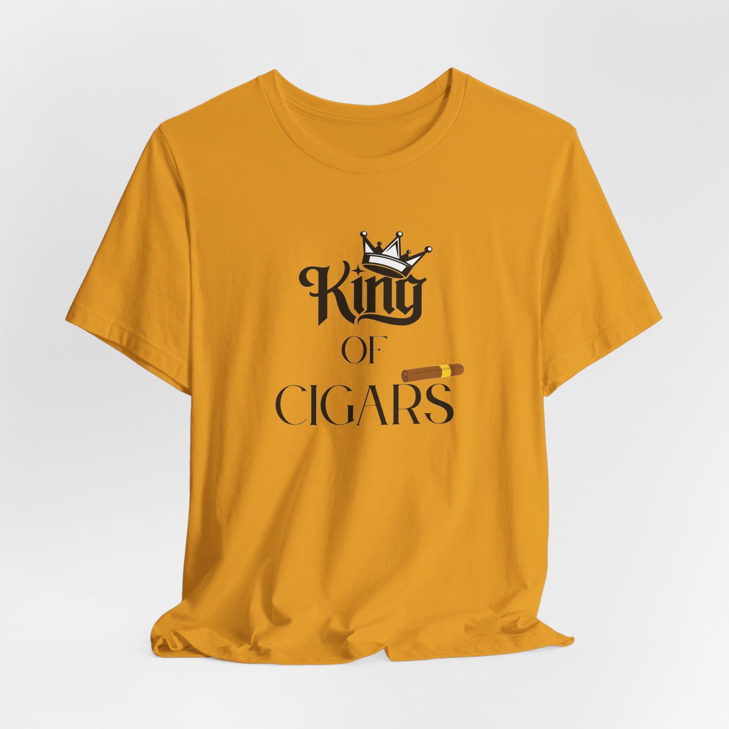 Cigars/ King of Cigars Unisex Jersey Short Sleeve Tee