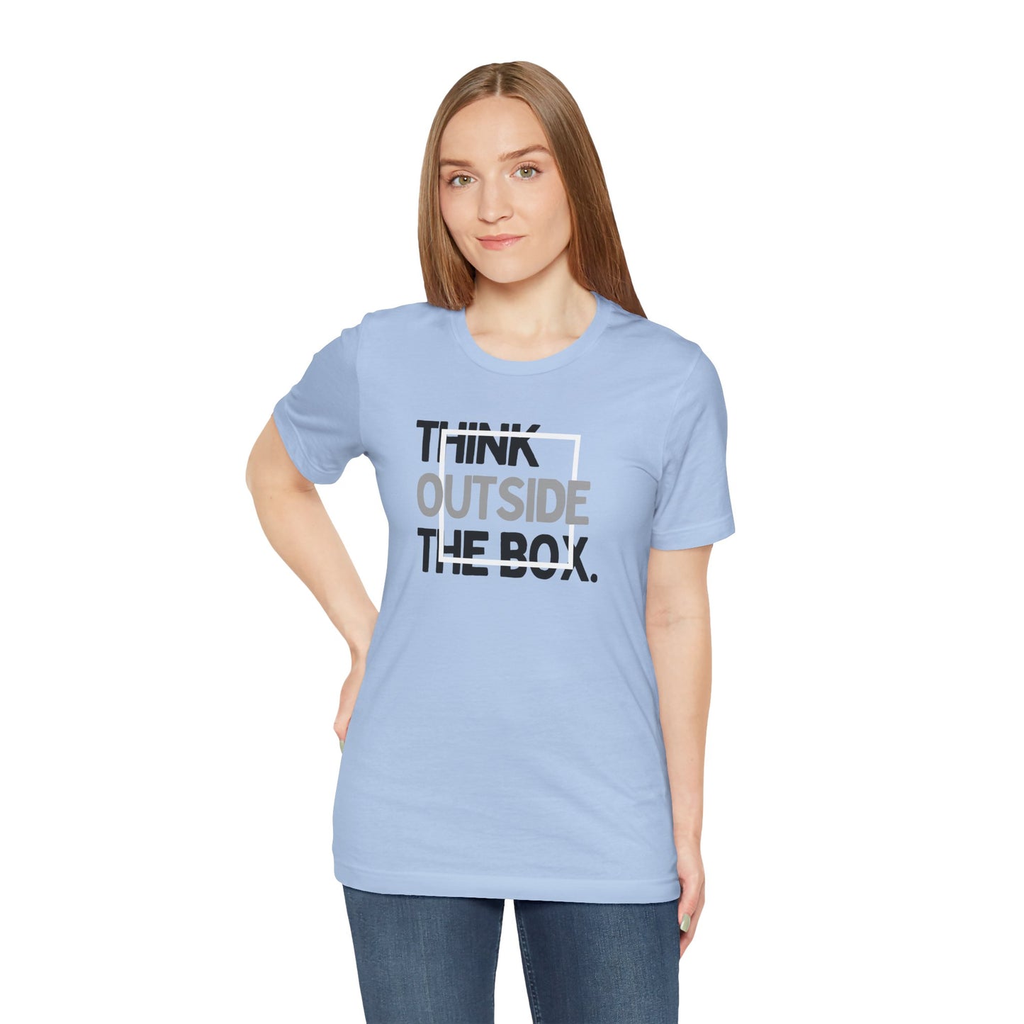 Think Outside the Box Unisex Jersey Short Sleeve Tee