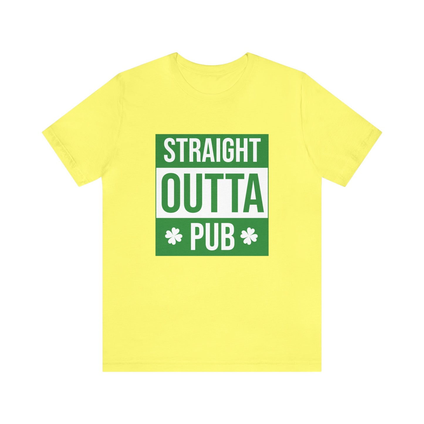 Straight Outta Pub Unisex Jersey Short Sleeve Tee