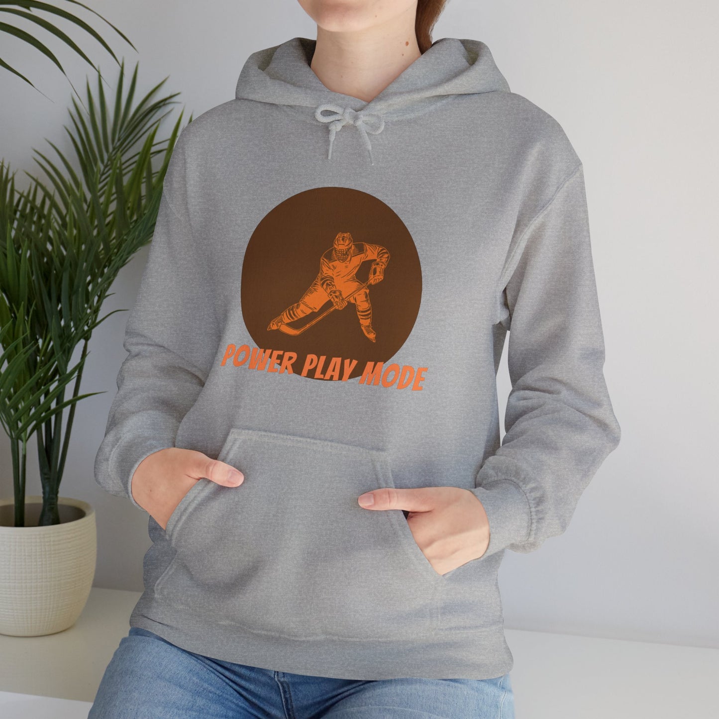 Hockey/ Power Play Mode Unisex Heavy Blend™ Hooded Sweatshirt