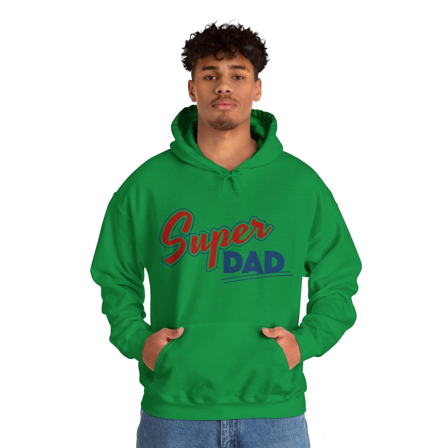 Super Dad Unisex Heavy Blend™ Hooded Sweatshirt