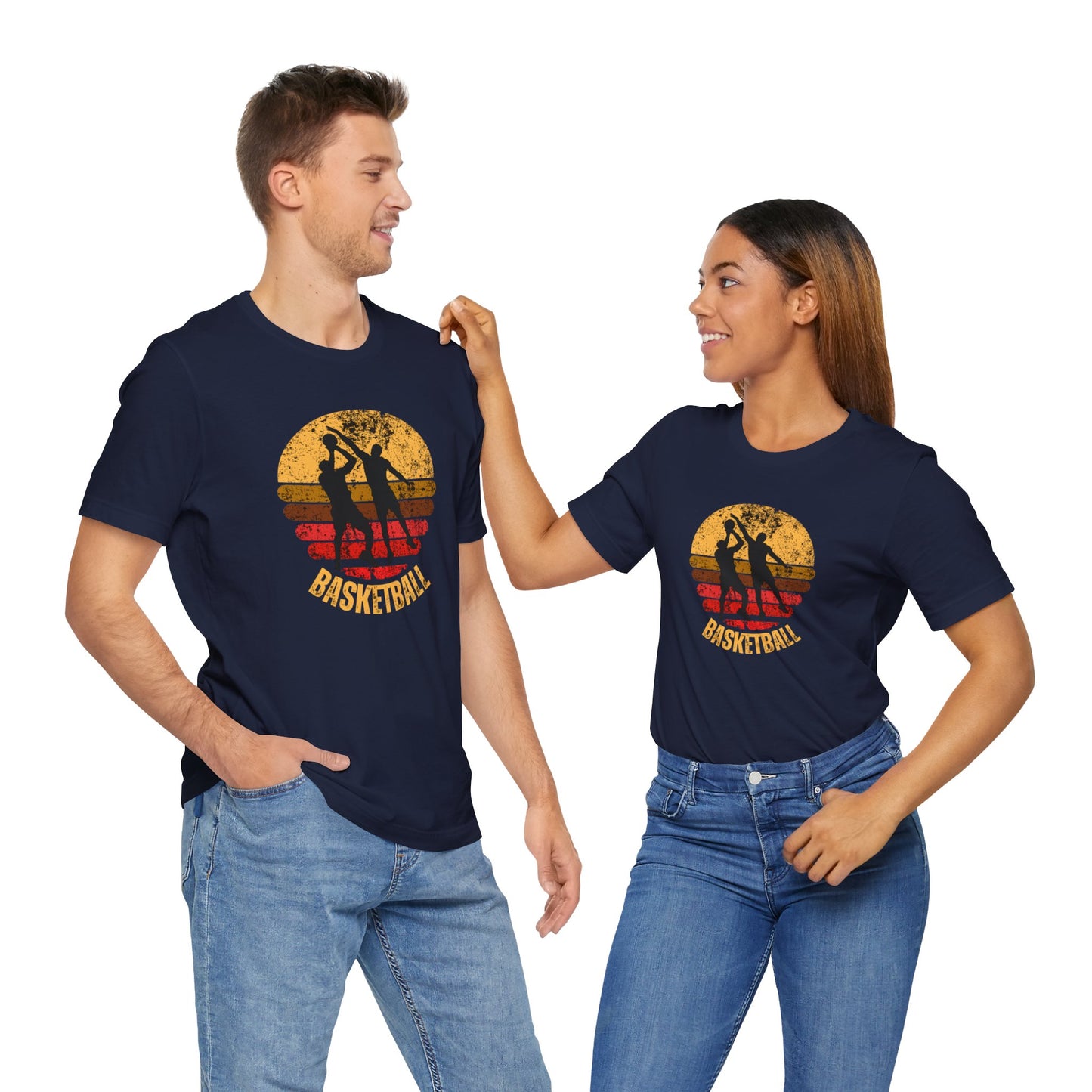 Basketball Unisex Jersey Short Sleeve Tee