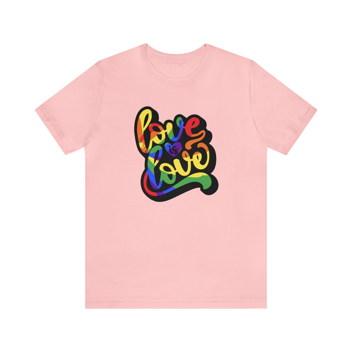 Love Is Love Unisex Jersey Short Sleeve Tee