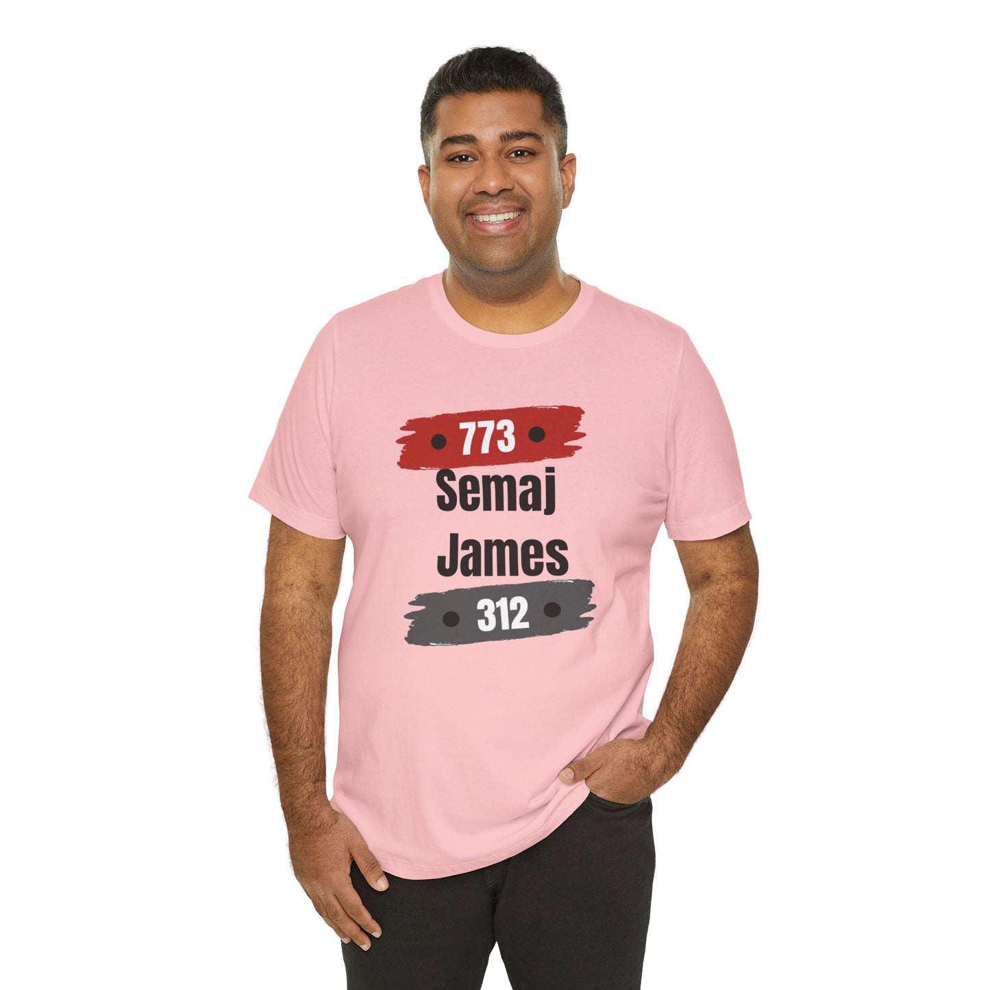 Semaj James 773/312 Unisex Short Sleeve Tee