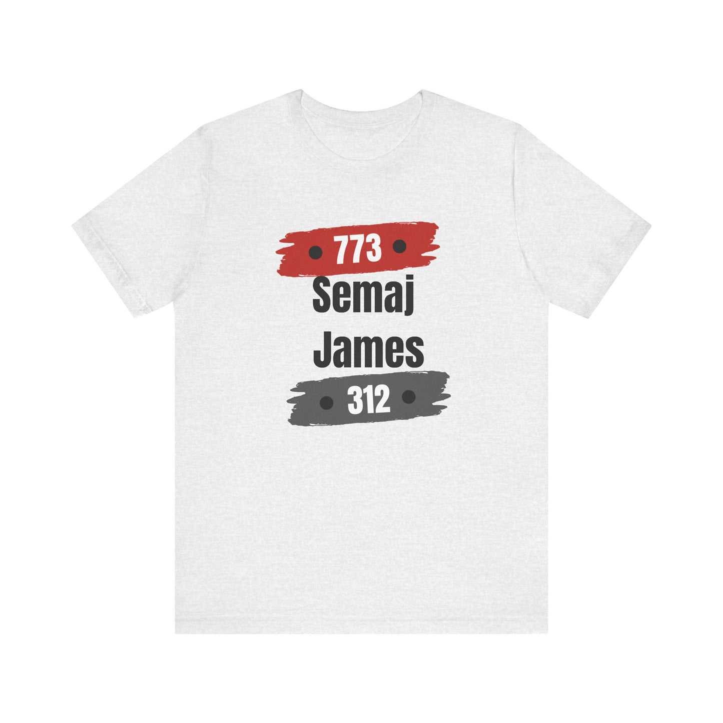 Semaj James 773/312 Unisex Short Sleeve Tee